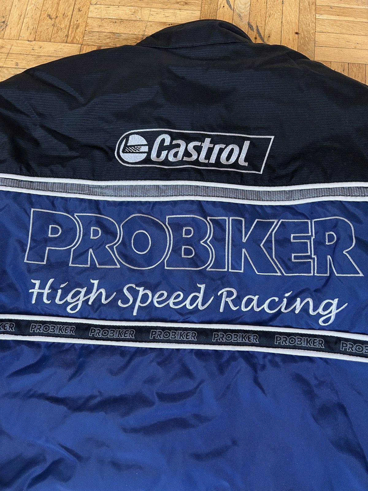 Japanese Brand Vintage Probiker Racing Team Moto Jacket Biker NASCAR VTG Size US L / EU 52-54 / 3 - 8 Thumbnail