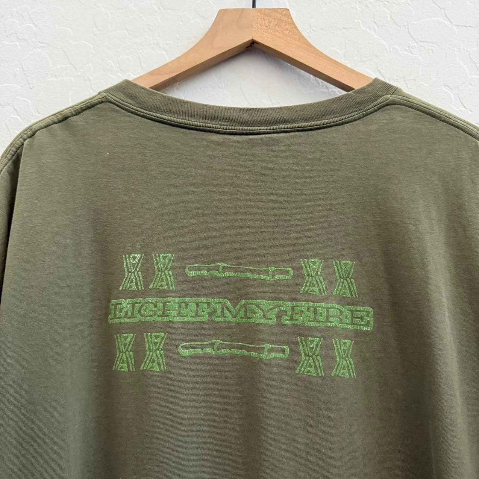 Nautica Vintage Faded Nautica Flame Light My Fire T-Shirt Size US XXL / EU 58 / 5 - 6 Thumbnail