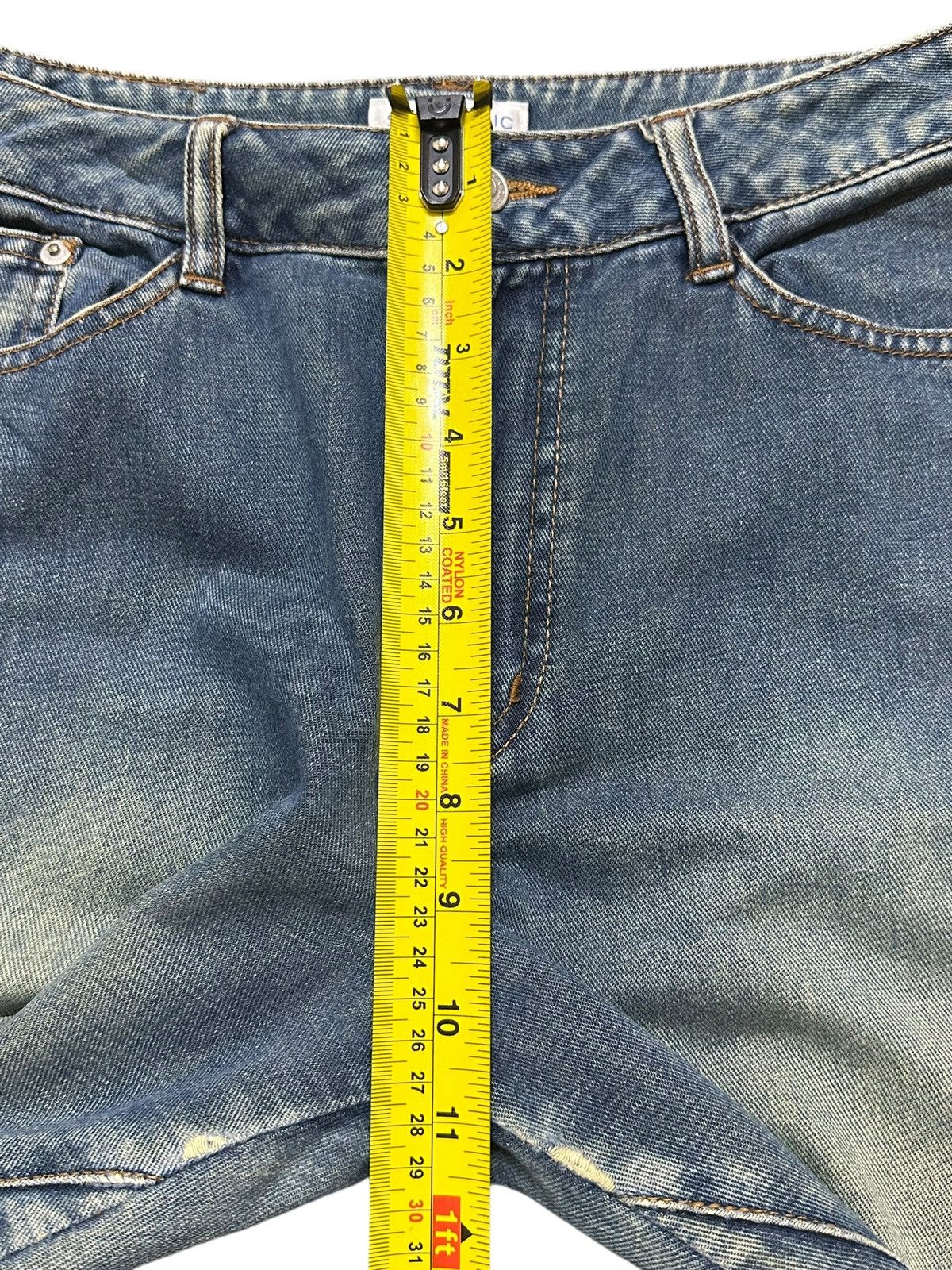 Japanese Brand Vintage Japanese Brand Mud Wash Faded Wide Leg Bootcut Jeans Size US 29 - 14 Thumbnail