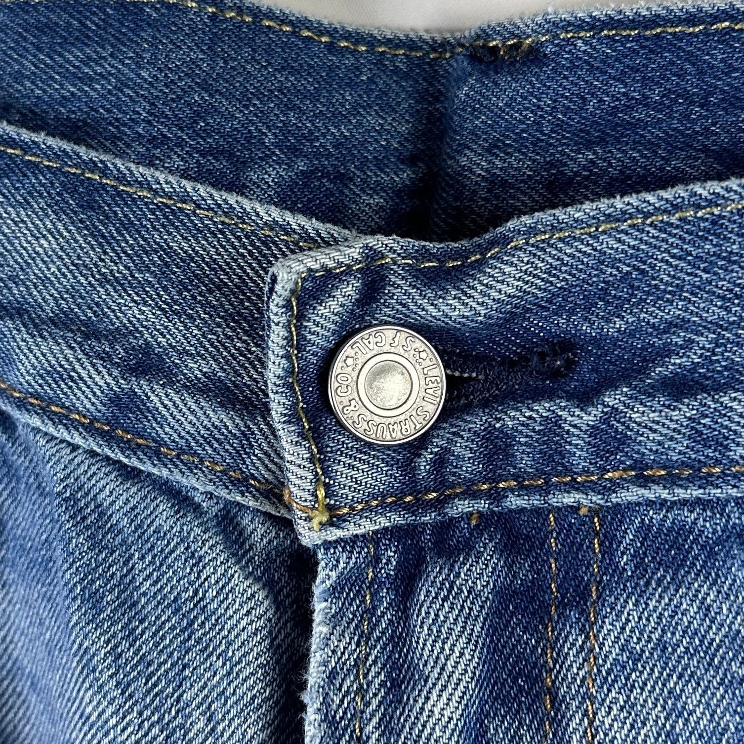 Levi's 551 Premium Denim Big E Jeans Size US 36 / EU 52 - 3 Thumbnail