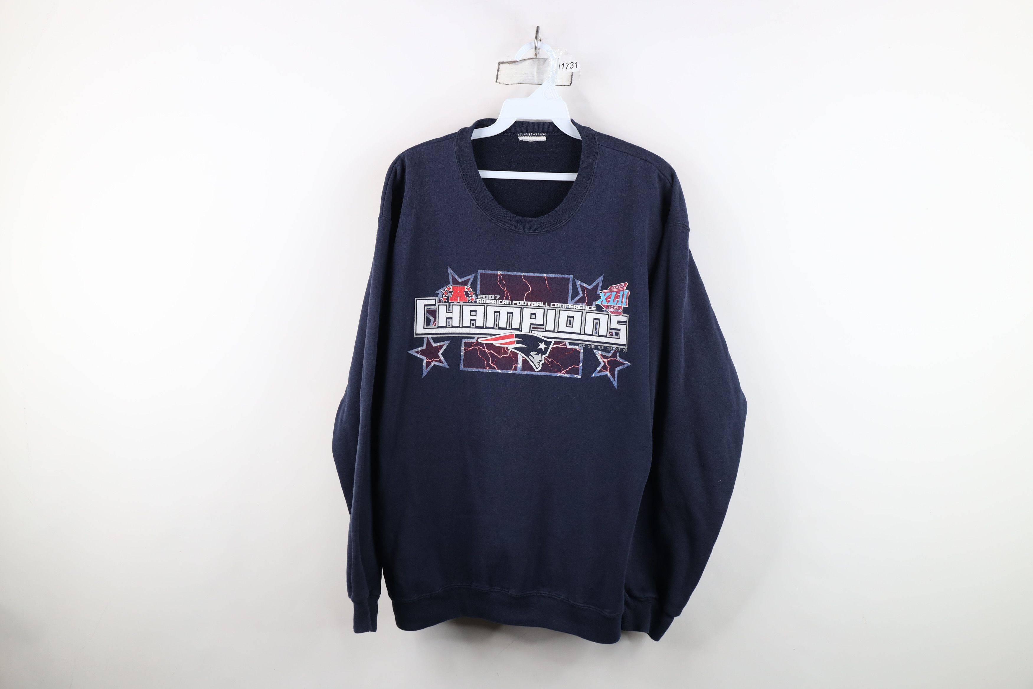 Vintage Vintage New England Patriots Football Crewneck Sweatshirt Size US S / EU 44-46 / 1 - 1 Thumbnail