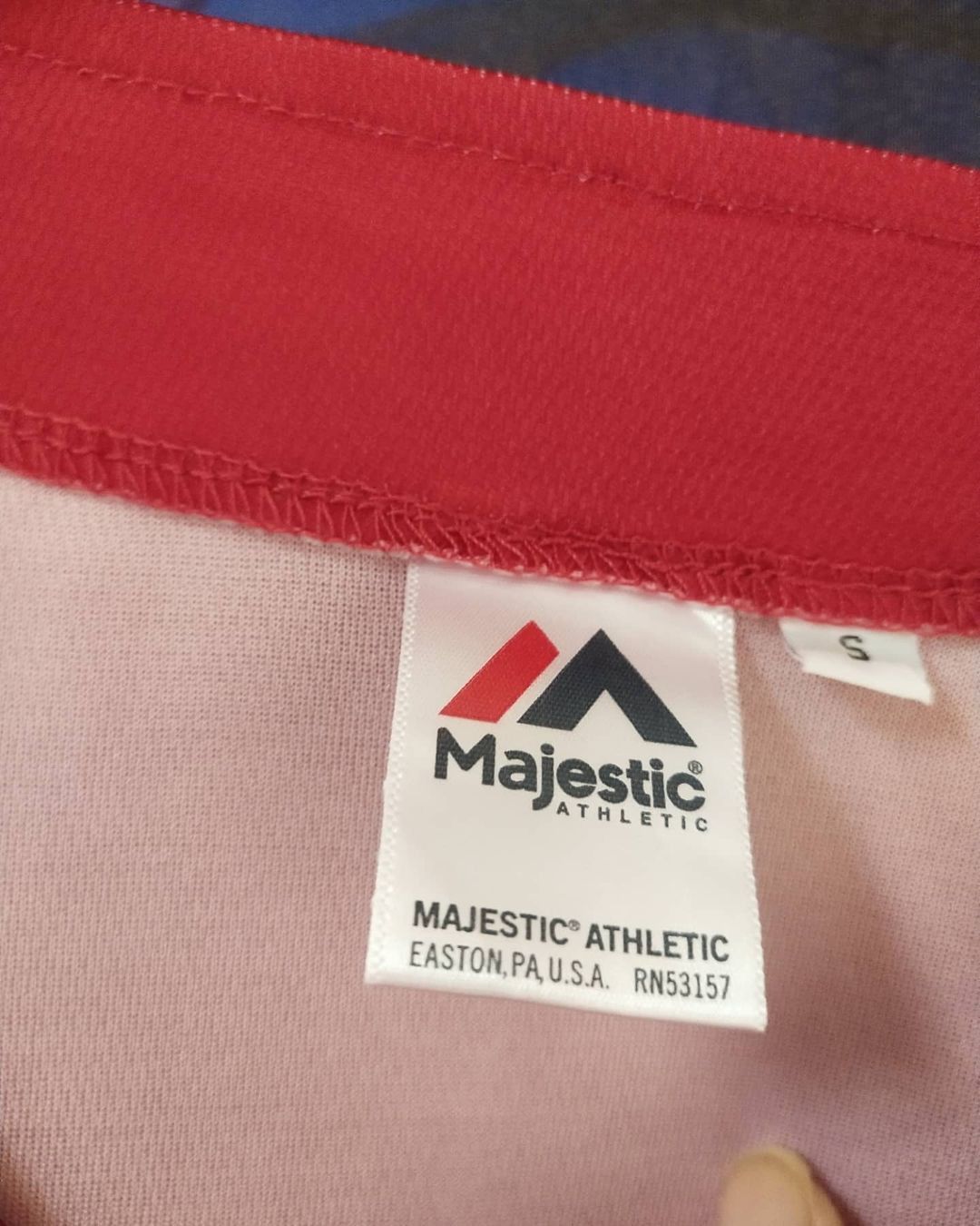 Japanese Brand × Majestic Lions Majestic Red Baseball Jersey Size US S / EU 44-46 / 1 - 5 Thumbnail