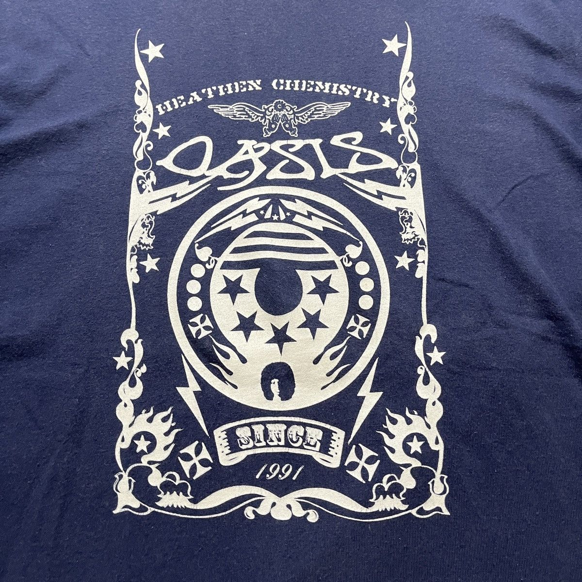 Band Tees Oasis Heathen Chemistry Size US L / EU 52-54 / 3 - 4 Thumbnail