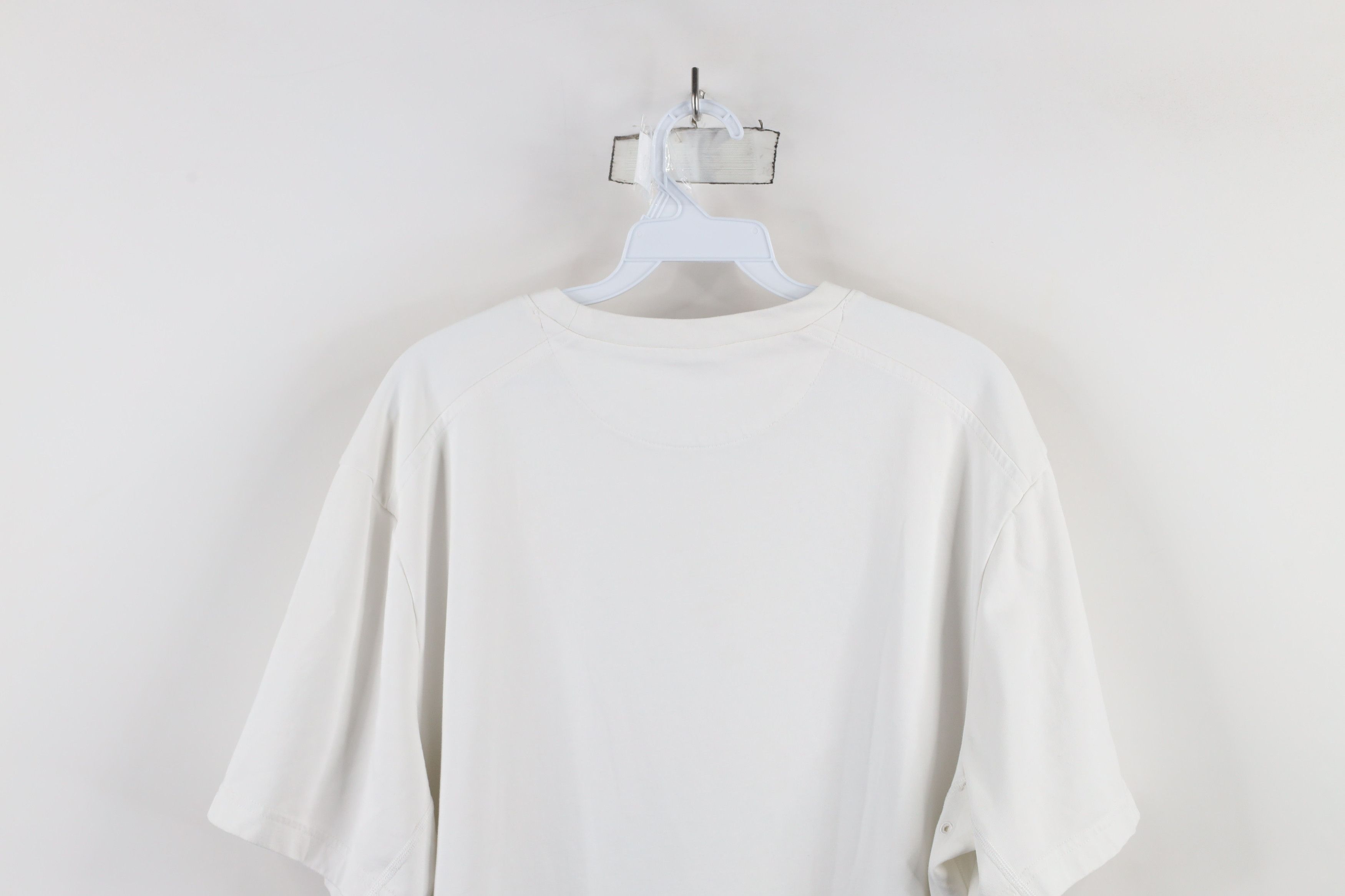 Nike × Vintage Vintage Y2K Nike Scott Mini Swoosh Essential T-Shirt White Size US XL / EU 56 / 4 - 11 Thumbnail