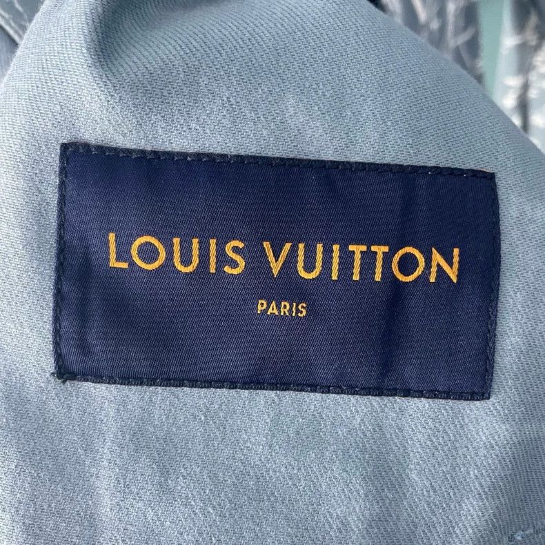 Louis Vuitton Louis Vuitton Blue Plant Wheatear Floral Denim Jacket 2501- Size US M / EU 48-50 / 2 - 3 Thumbnail