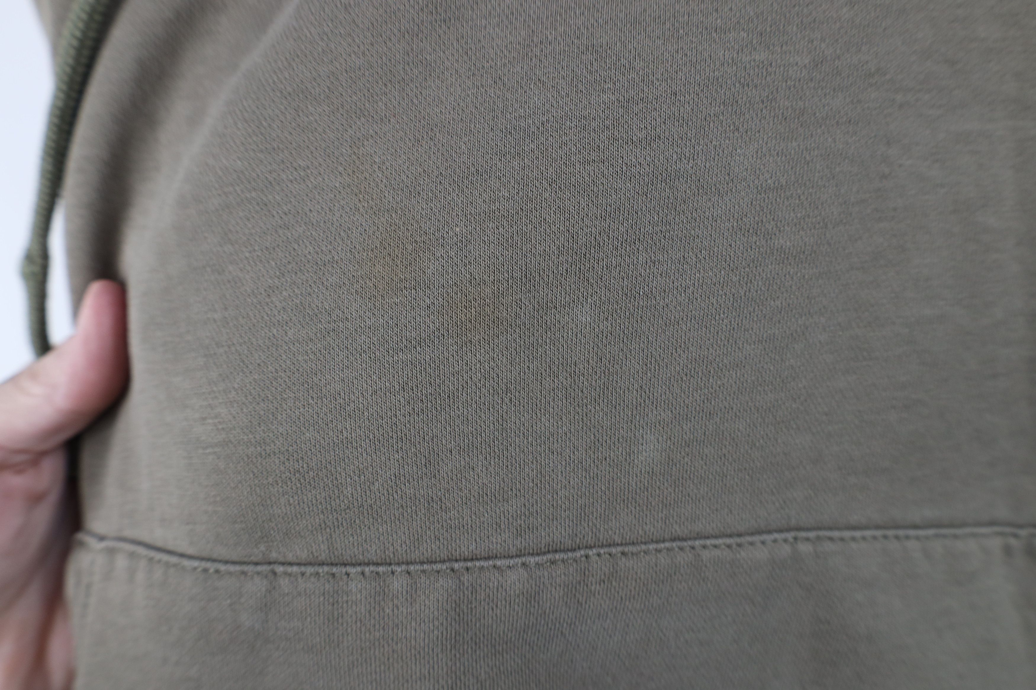 Vintage Vintage Y2K Streetwear Blank Hoodie Sweatshirt Olive Green Size US M / EU 48-50 / 2 - 5 Thumbnail