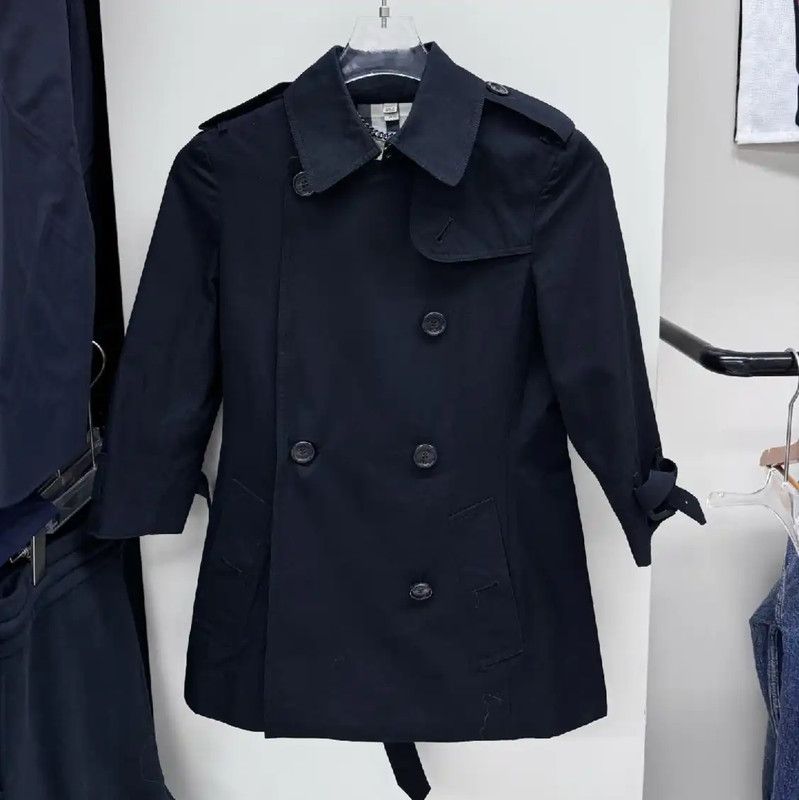 Burberry Burberry Women's Black Trench Coat M Size Size M / US 6-8 / IT 42-44 - 1 Thumbnail