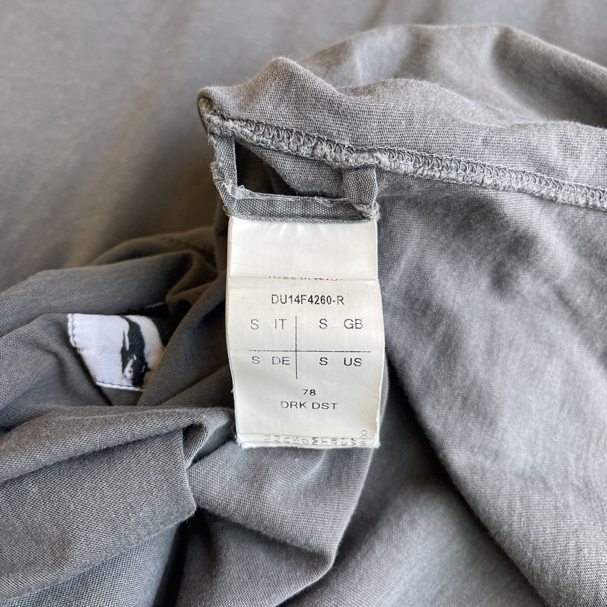 Rick Owens Drkshdw FW14 Dark Dust Long Sleeve Long T-Shirt Size US S / EU 44-46 / 1 - 5 Thumbnail