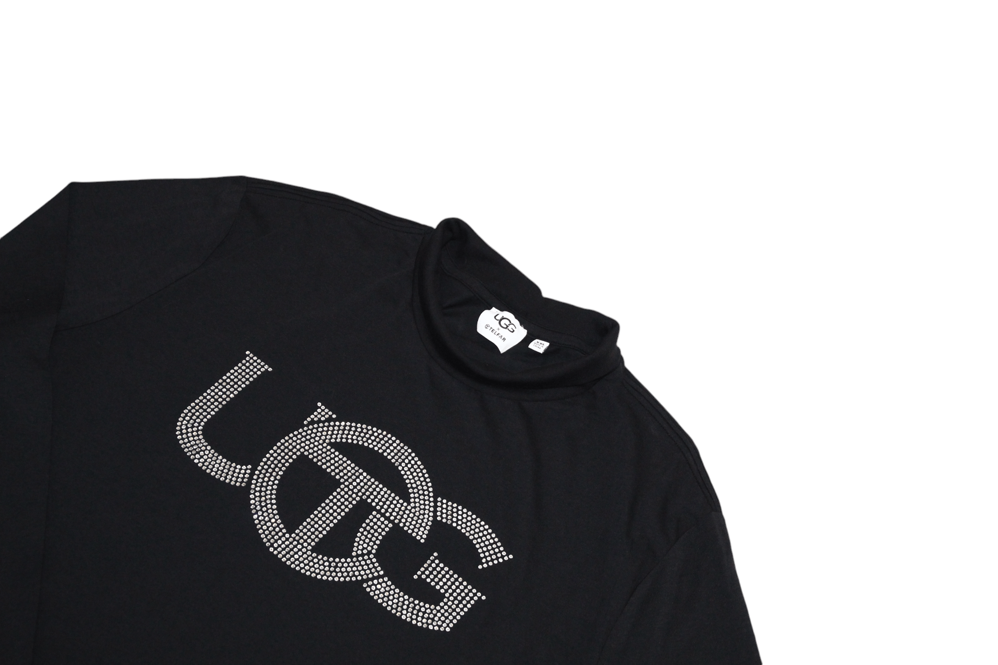 Telfar × Ugg UGG x Telfar Crystal Rhinestones Logo Trim Mockneck L/S Size US XXL / EU 58 / 5 - 12 Thumbnail