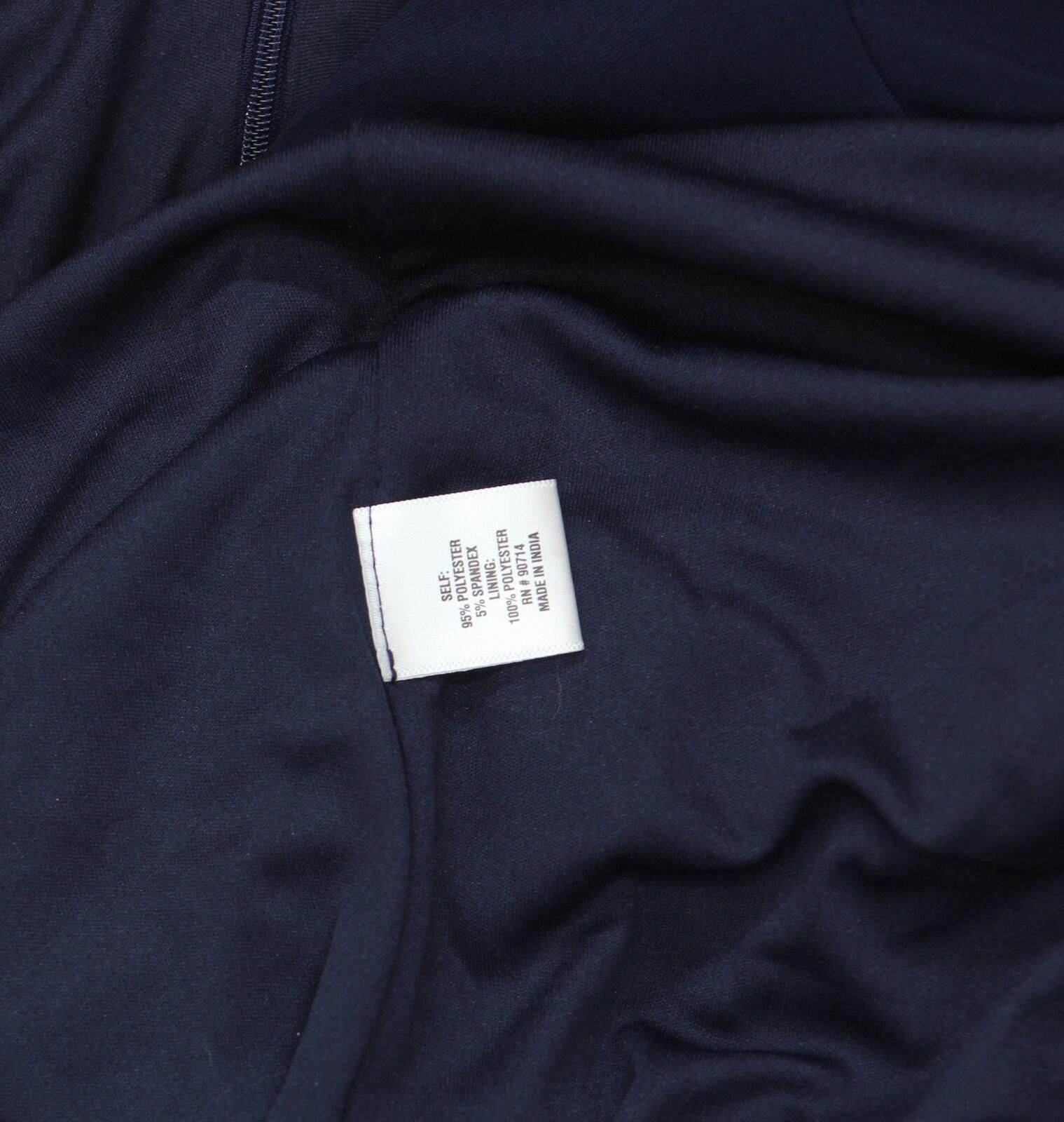 Other Nwt Msk V-neck Trim Side Slit Evening Gown Dress Navy Blue S Size S / US 4 / IT 40 - 6 Thumbnail