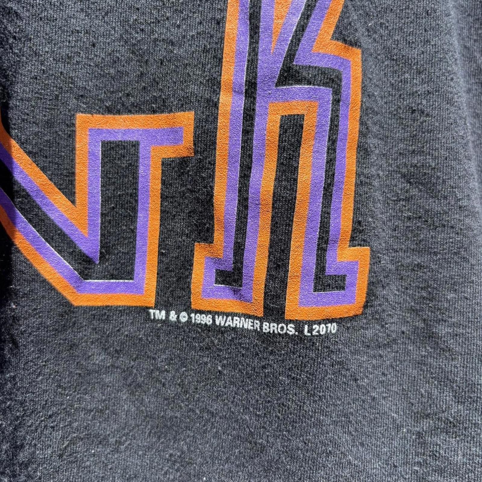 Other vintage looney tunes basketball dunk novel tees t shirt 1996 Size US XL / EU 56 / 4 - 6 Thumbnail