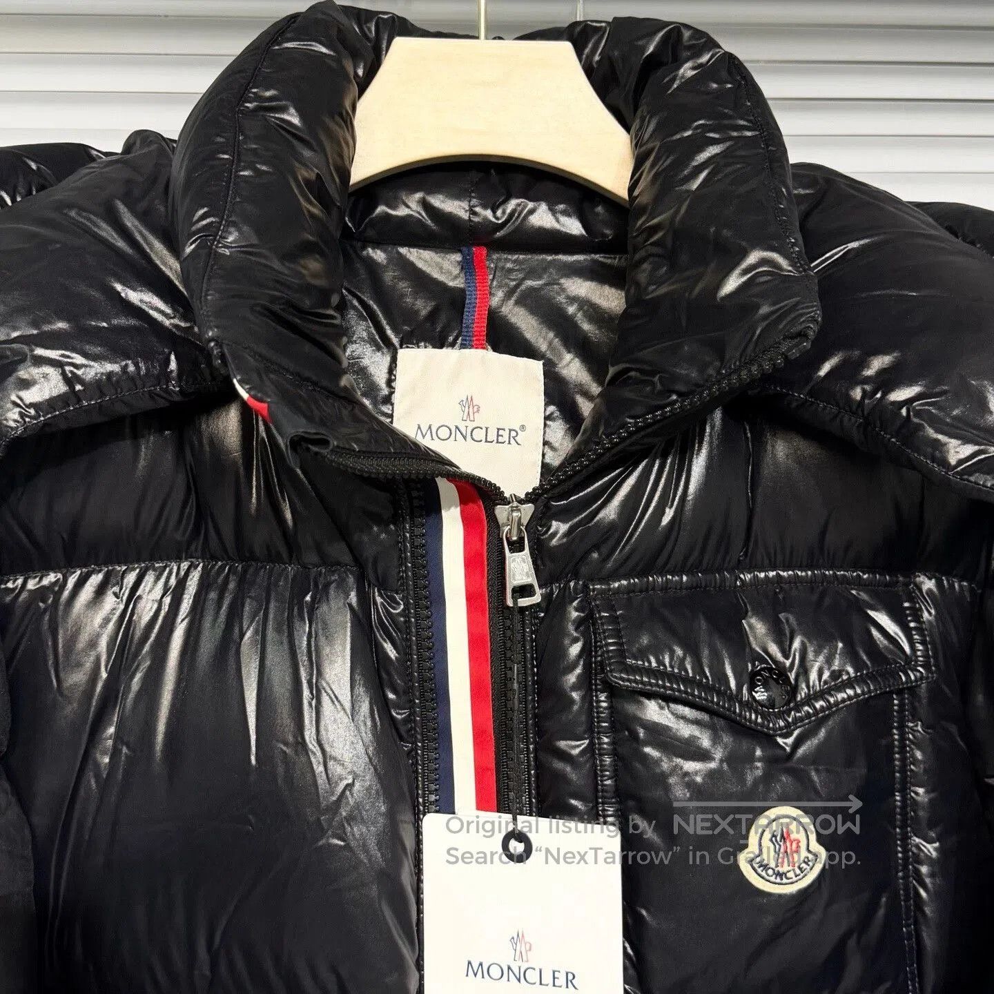 Moncler moncler montbeliard puffer jacket with hood. Size US L / EU 52-54 / 3 - 3 Thumbnail