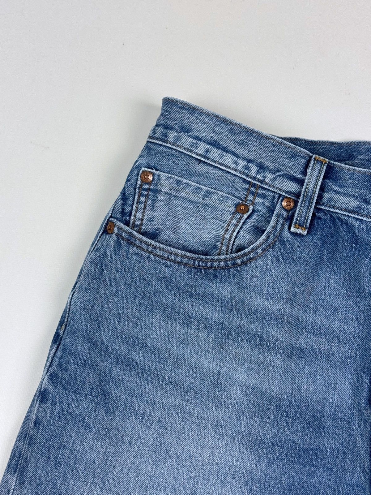 Levi's Levi’s 501 ‘90s Selvage Washed Denim Women’s Jeans Size 32" / US 10 / IT 46 - 6 Thumbnail