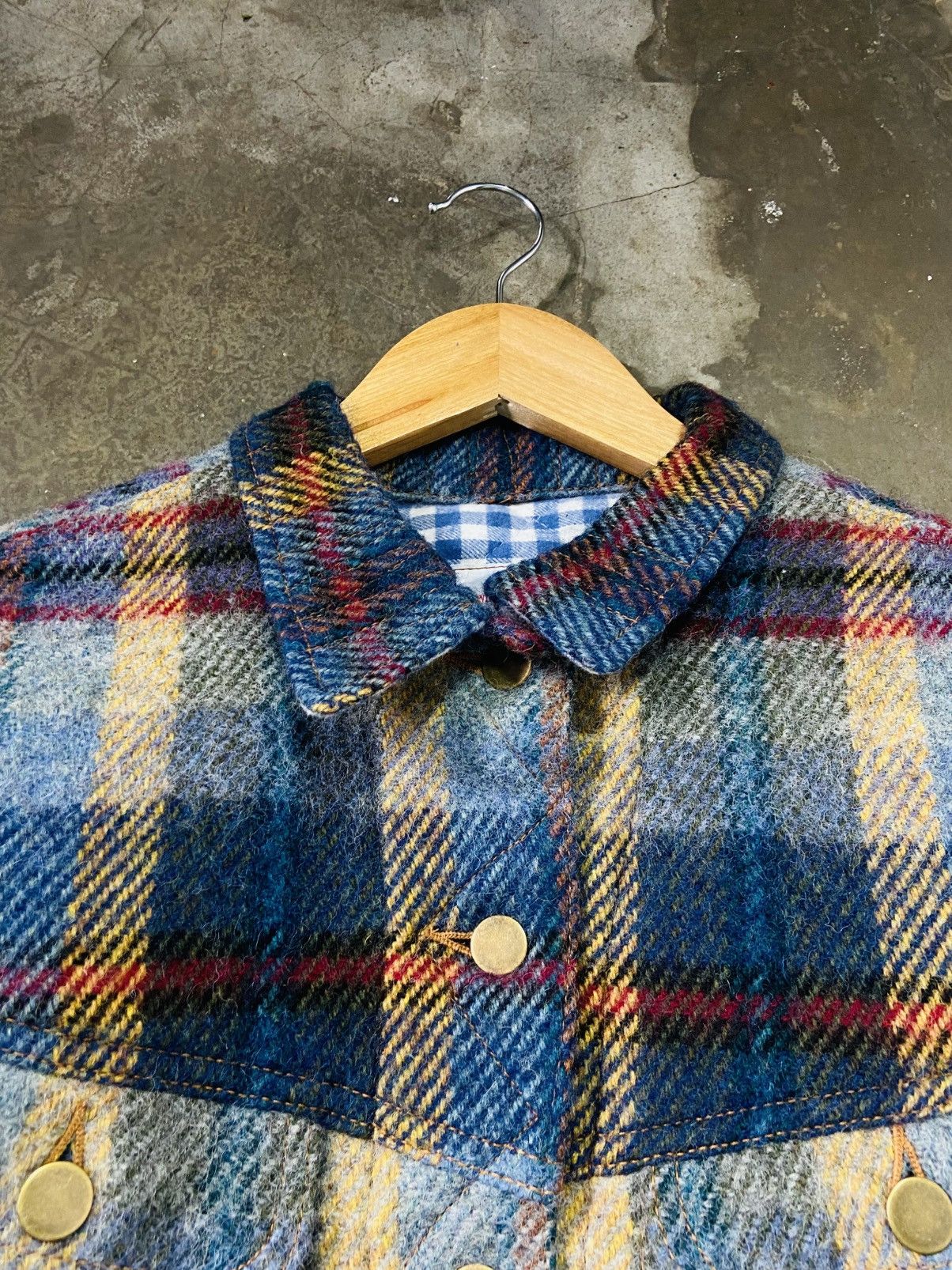 Kaneko Isao Kaneko Isao Wool Baggy Crop Jacket Size L / US 10 / IT 46 - 9 Thumbnail