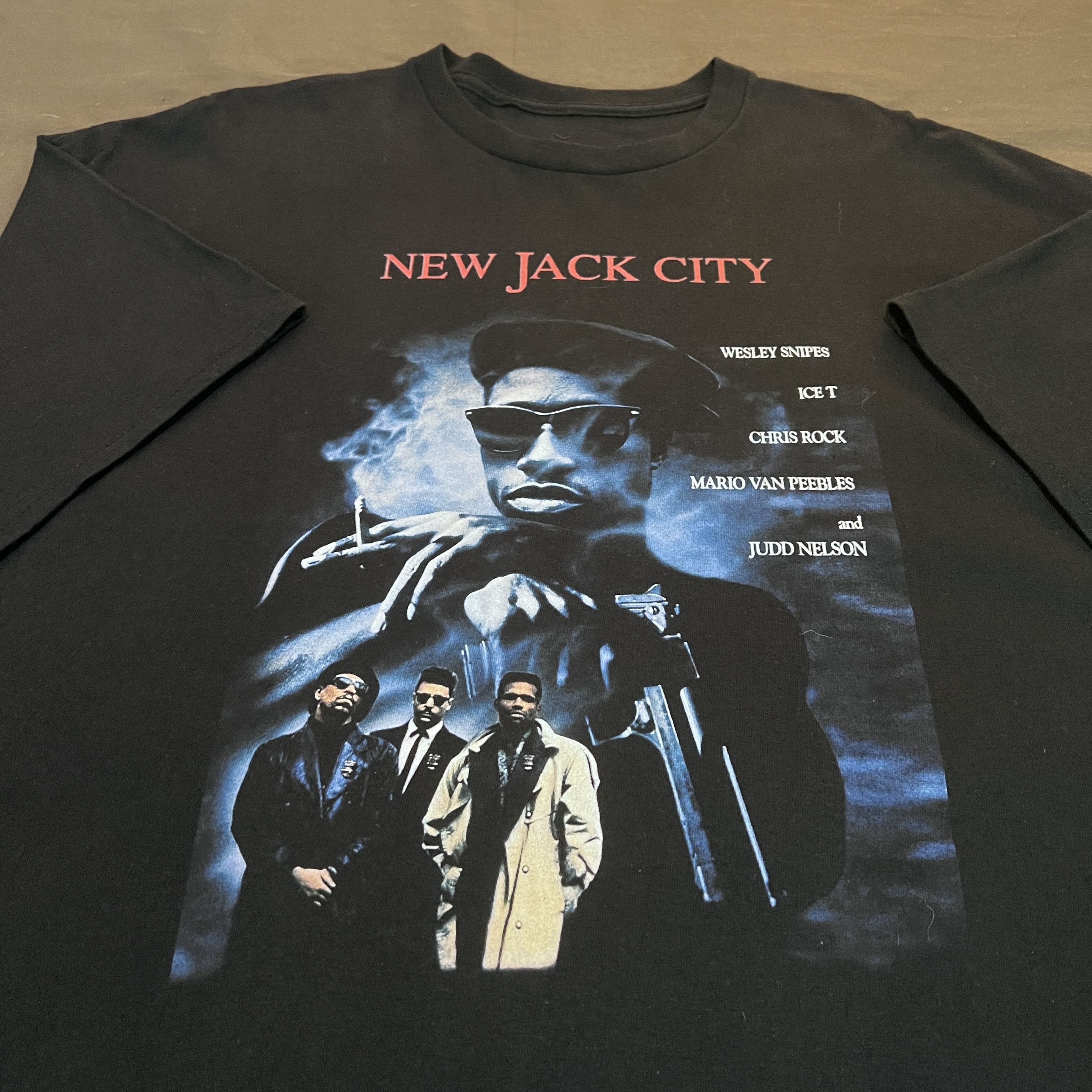 Vintage Vintage Y2K New Jack City Wesley Snipes Promo Tee 2XL Size US XXL / EU 58 / 5 - 1 Thumbnail