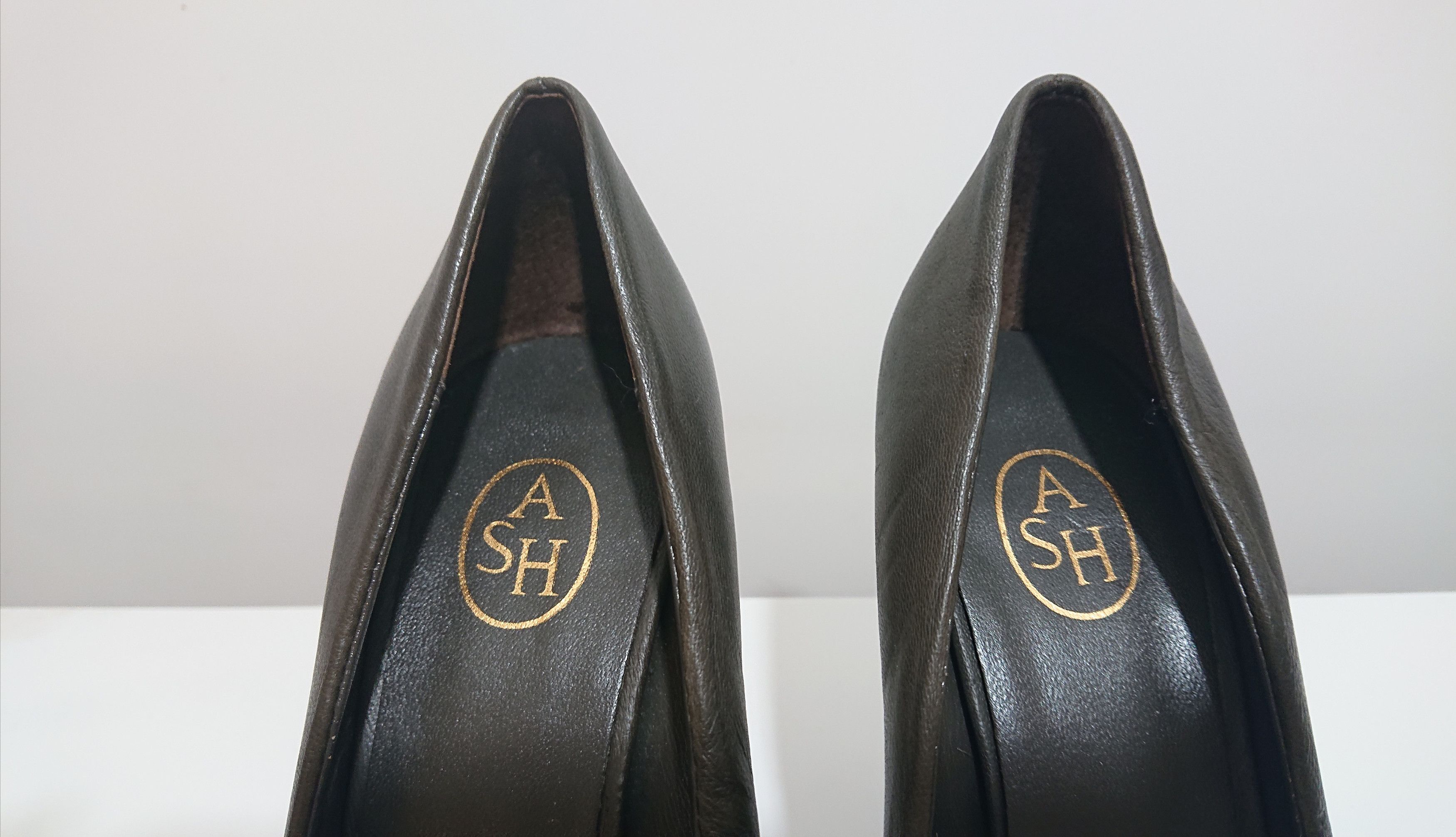 ASH Heels with front platform, dark grey, new Size US 6 / IT 36 - 3 Thumbnail