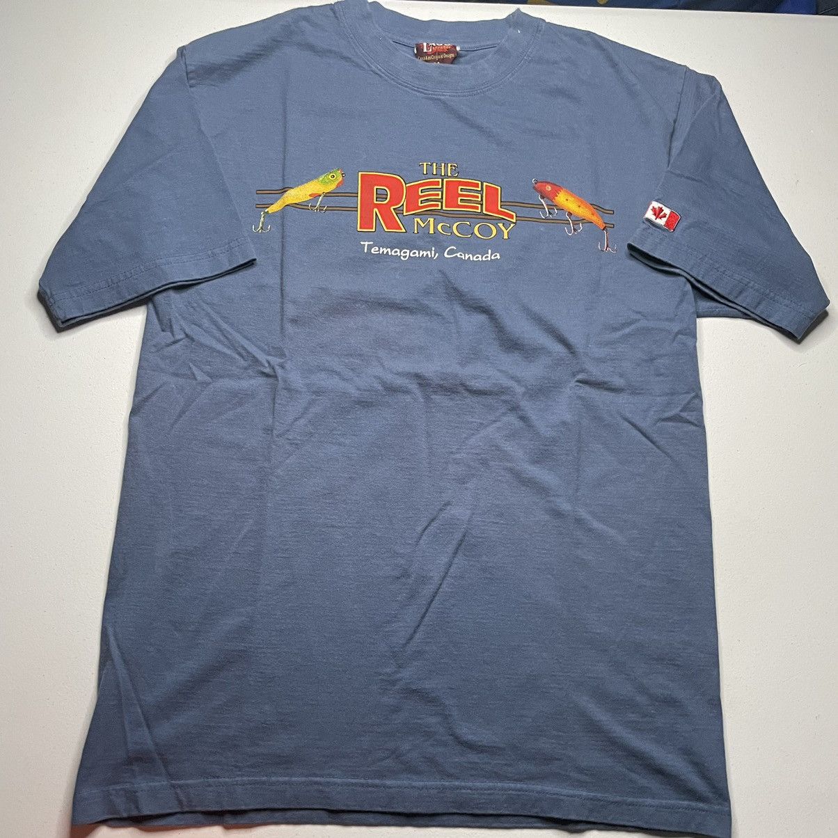 Other Vintage The Reel Mccoy Fishing Tshirt Size US M / EU 48-50 / 2 - 4 Thumbnail