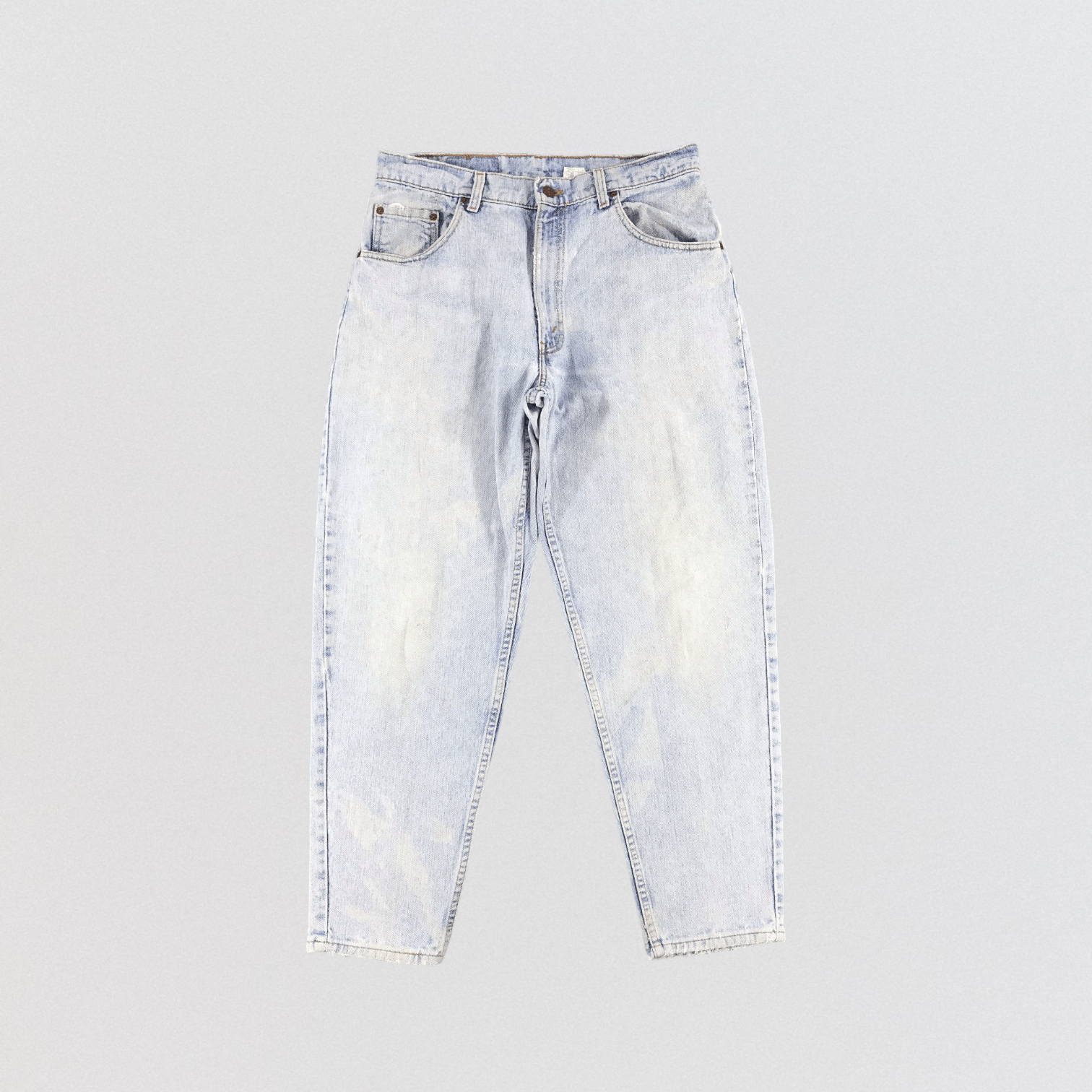 Levi's × Vintage Vintage 90s Light Wash Levis 560 Jeans-JM1706 Size US 33 - 1 Thumbnail