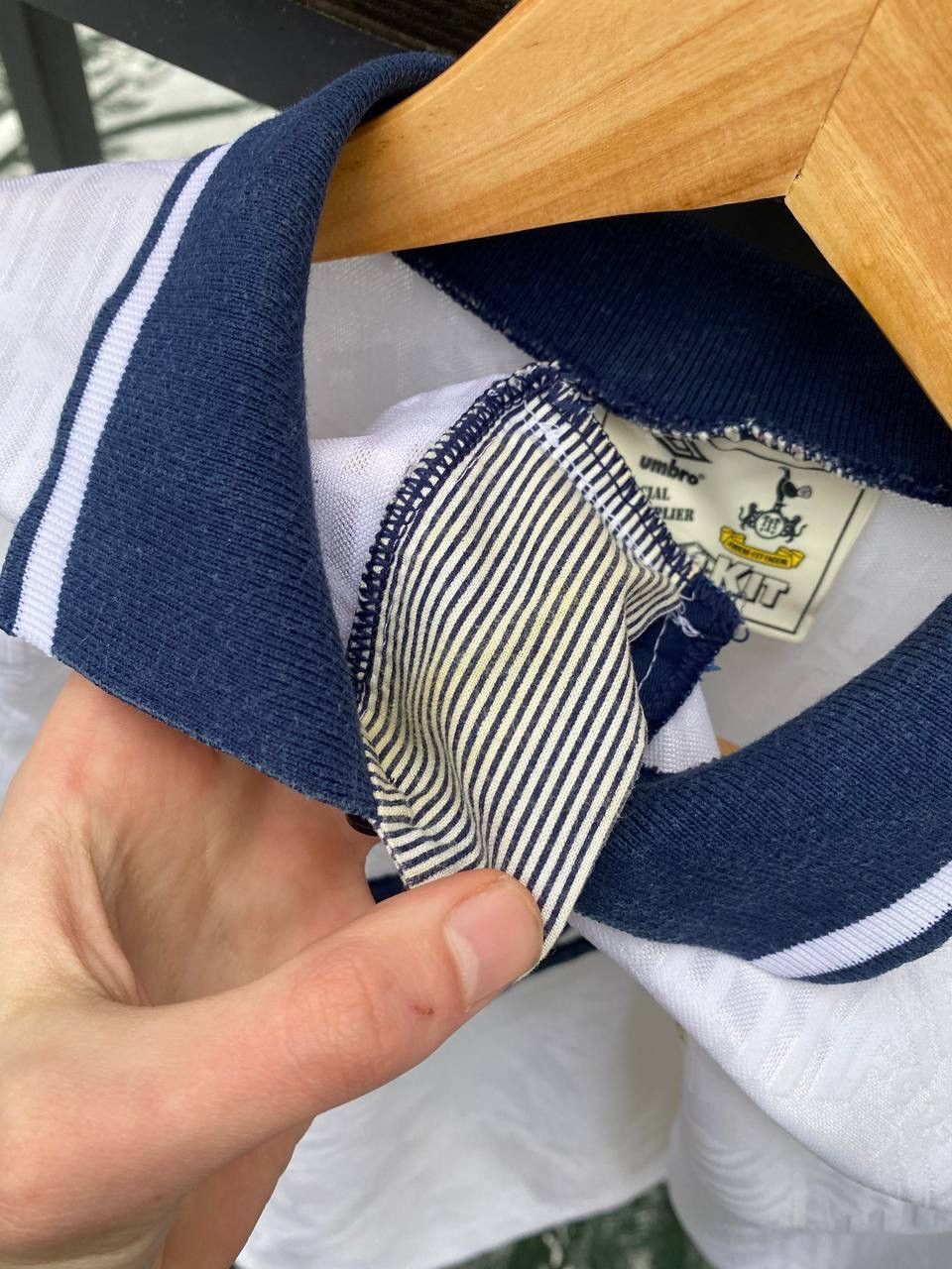 Umbro Tottenham Hotspur 1991 F.A cup final RETRO shirt Size US M / EU 48-50 / 2 - 7 Thumbnail