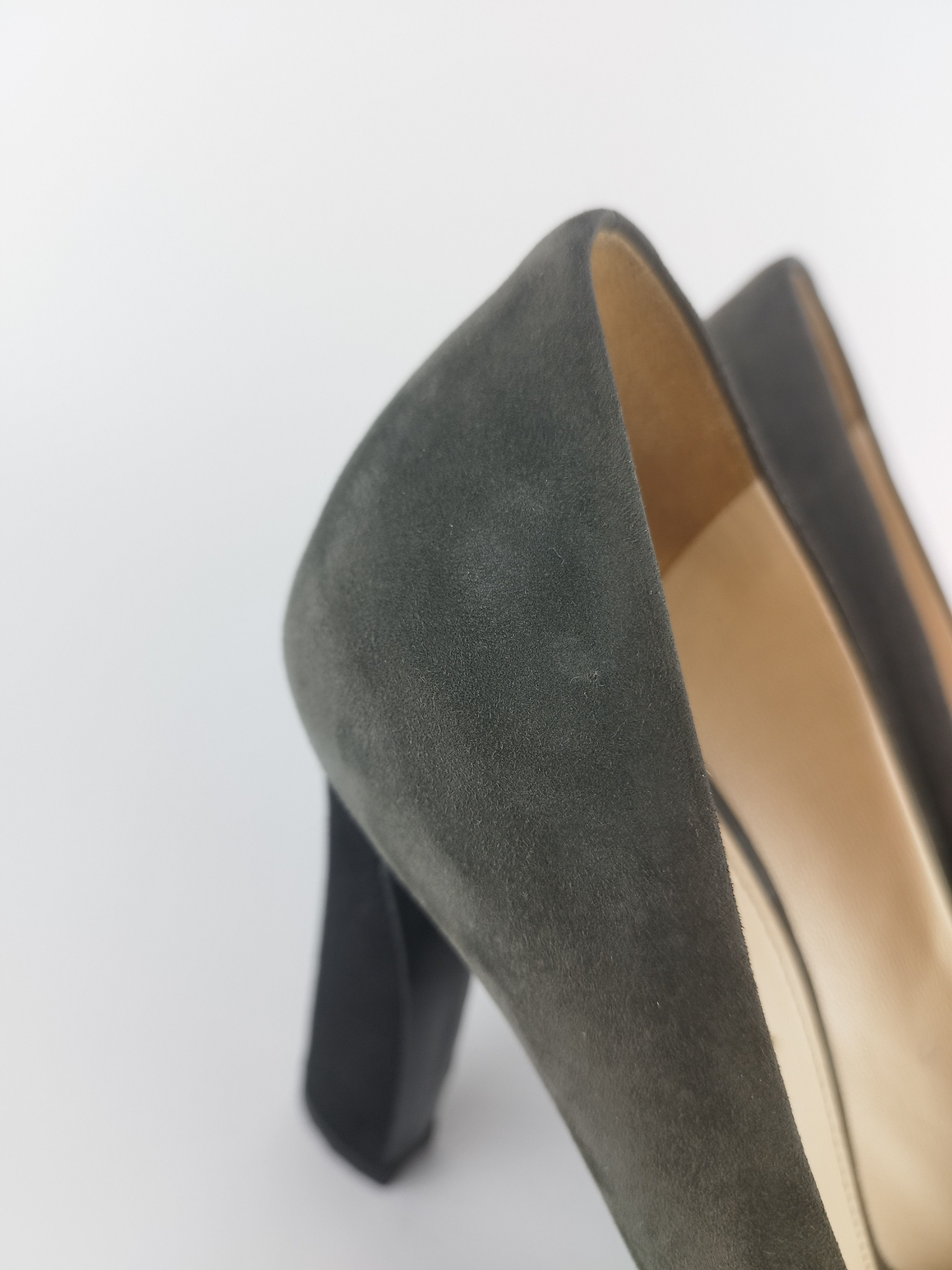 Prada Prada Suede two color high heels pumps Size US 6.5 / EU 39-40 - 9 Thumbnail