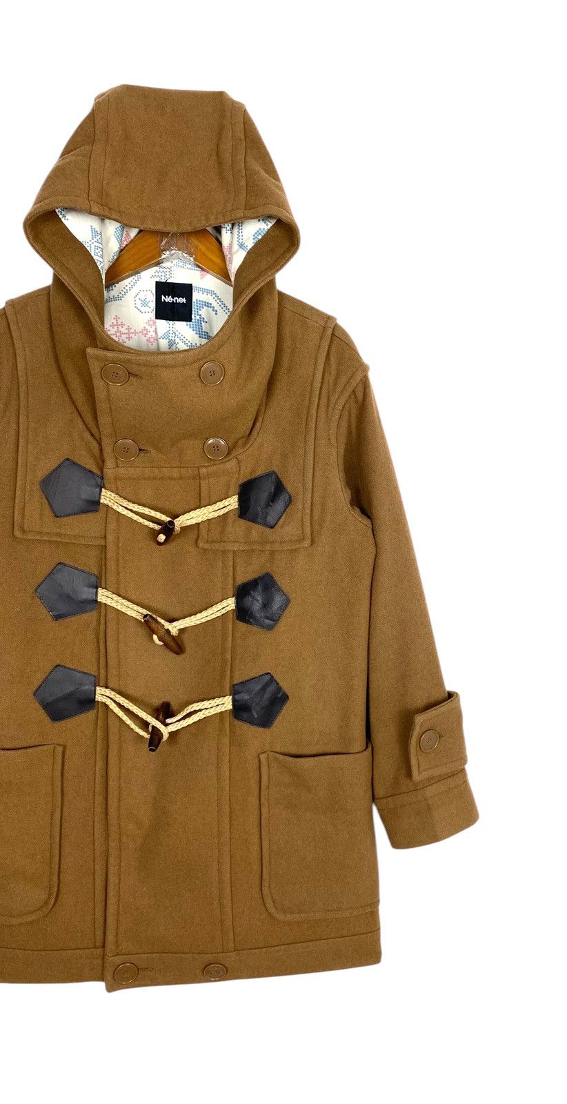 Issey Miyake Rare‼️ Ne-net Issey Miyake Wool Duffle Coat Size US M / EU 48-50 / 2 - 3 Thumbnail