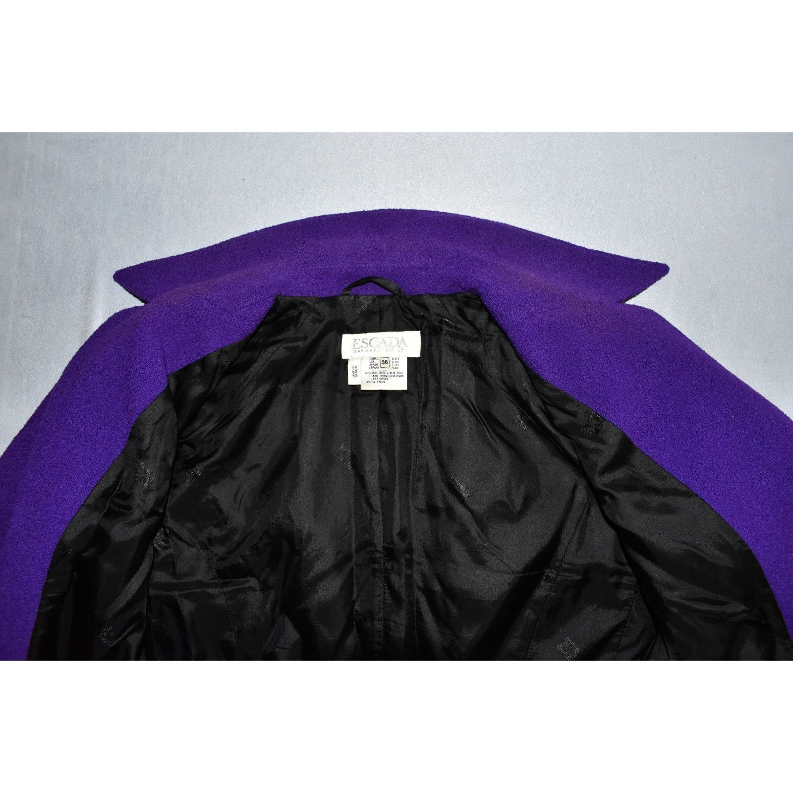 Escada ESCADA BY MARGARETHE LEY Vintage Wool Blend Blazer Size 36 Size XS / US 0-2 / IT 36-38 - 5 Thumbnail