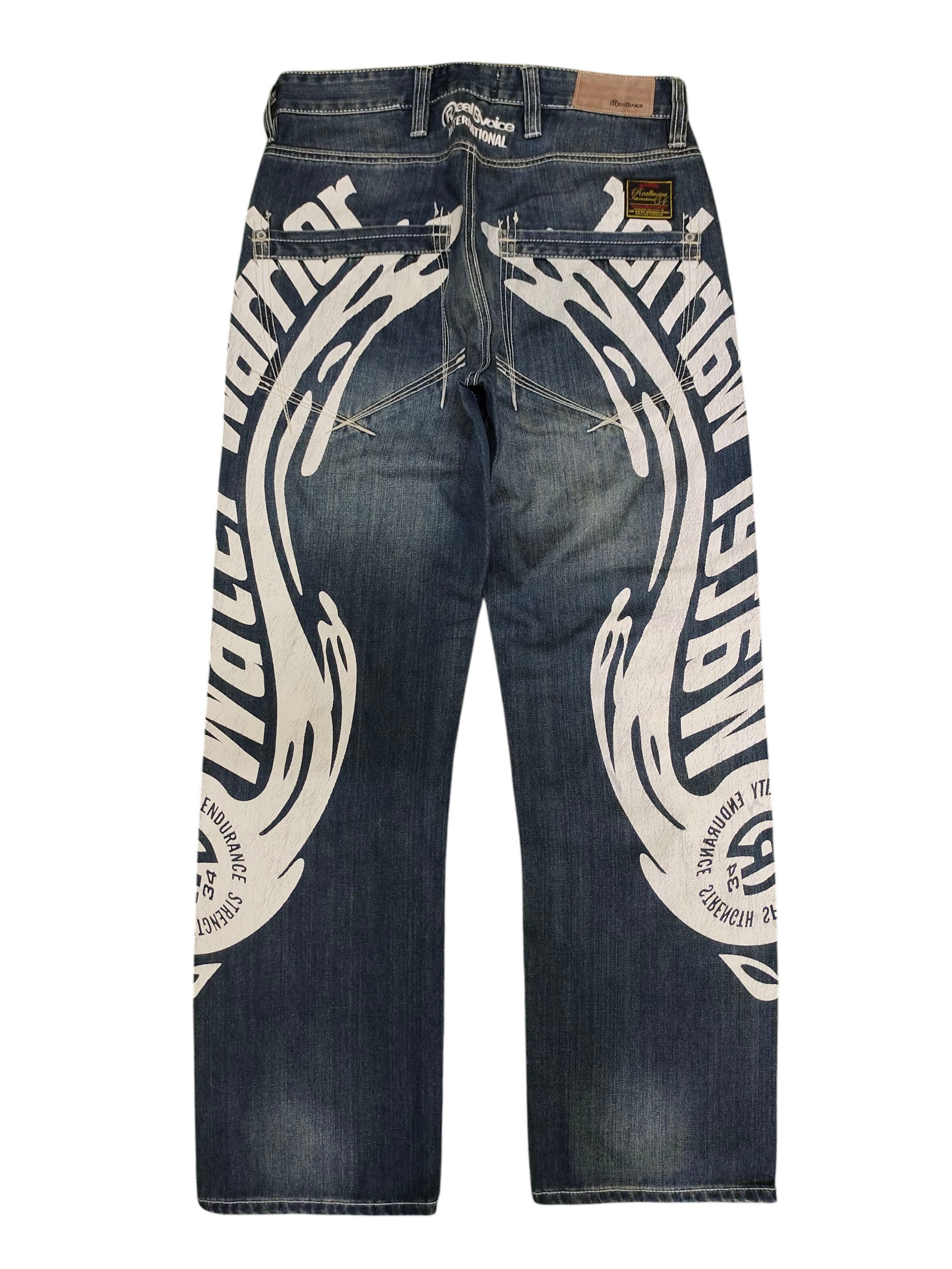 Comme des Garcons × Undercover Japanese Brand RealBvoice Daicock Clawmark Jeans Evisu Style Size US 30 / EU 46 - 1 Thumbnail