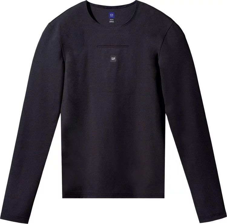 image of Mens Long Sleeve Second Skin - Yeezy X Gap By Balenciaga in Black (Size Large)