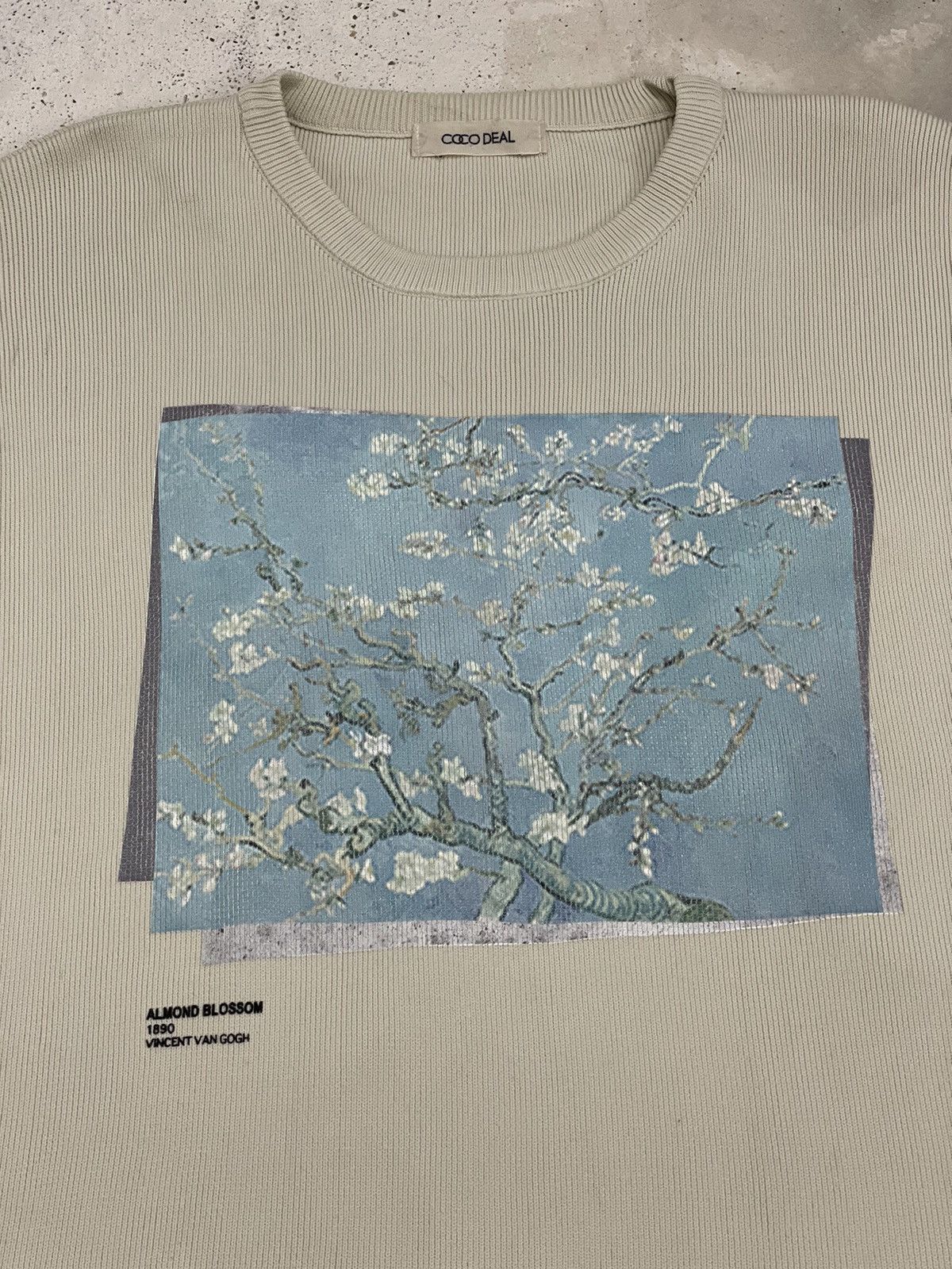 Japanese Brand Coco Deal Almond Blossom 1890 Vincent Van Gogh Painting Size US XL / EU 56 / 4 - 7 Thumbnail