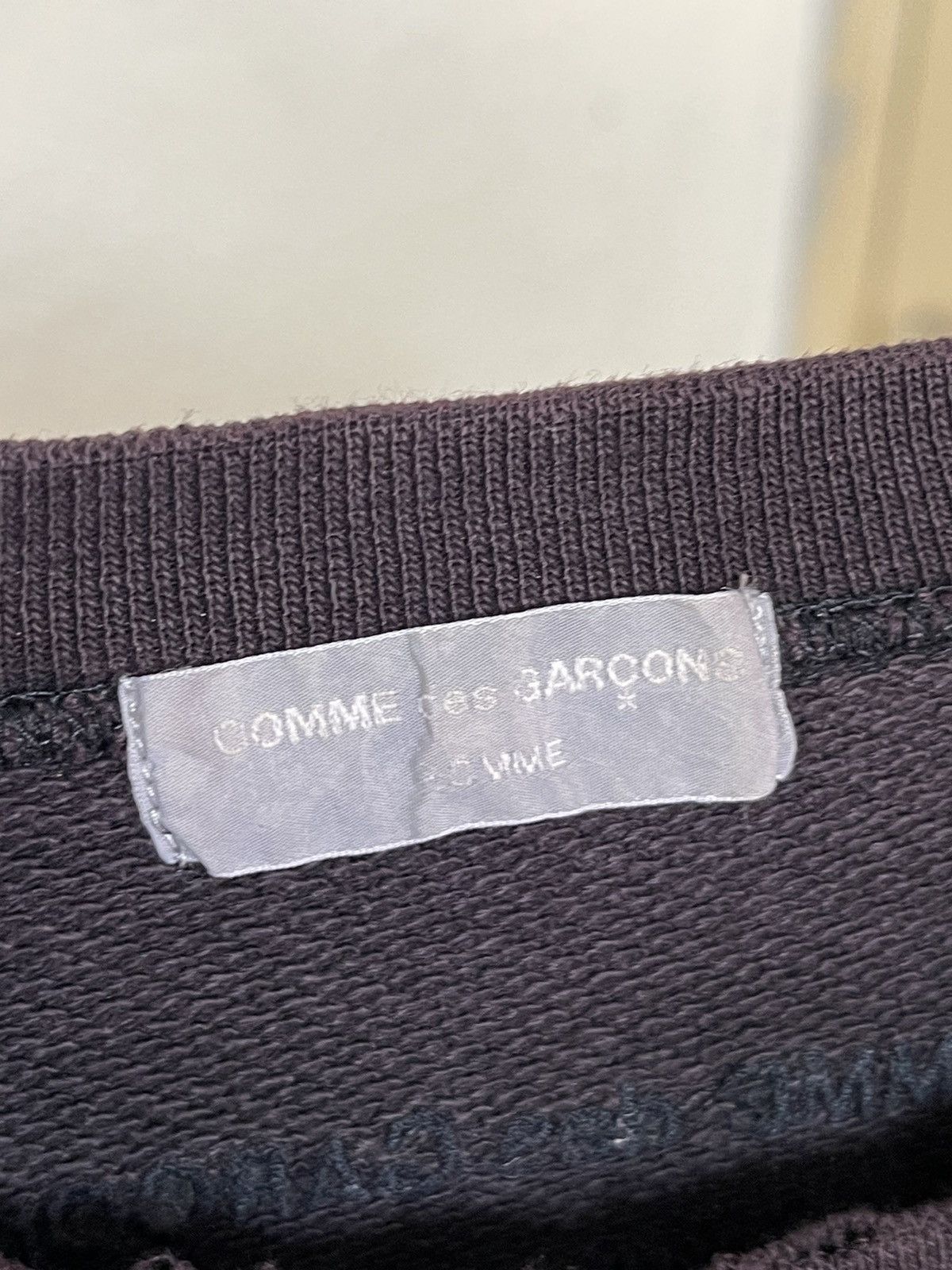 Comme des Garcons Homme Faded Comme Des Garcons Homme Sweatshirt Size US L / EU 52-54 / 3 - 5 Thumbnail