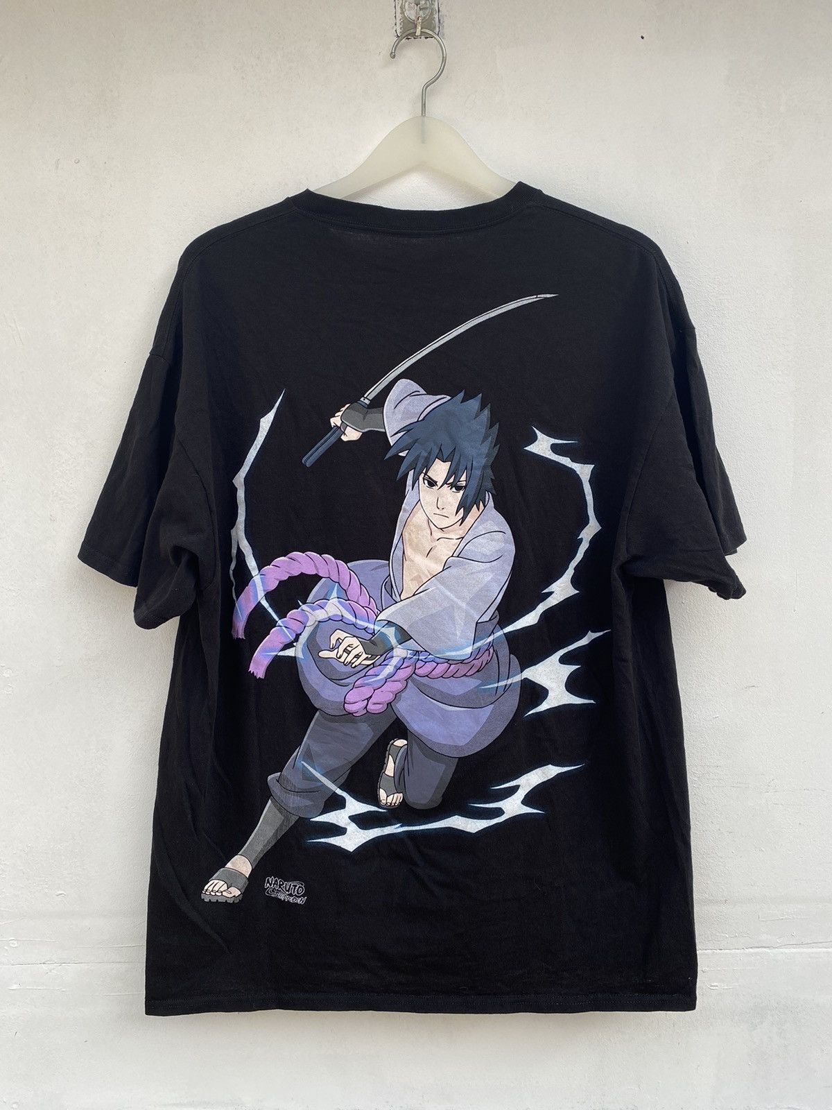 Anime × Cartoon Network Naruto Sasuke Shippuden BIG PRINT size XL Size US XL / EU 56 / 4 - 3 Thumbnail