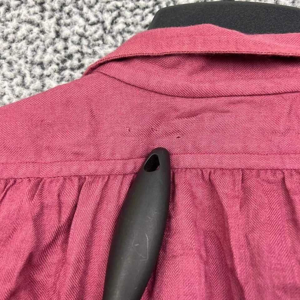 Saint Laurent Paris × Vintage Saint Laurent Shirt Women 38 Button Up Made in France Paris Size M / US 6-8 / IT 42-44 - 3 Thumbnail