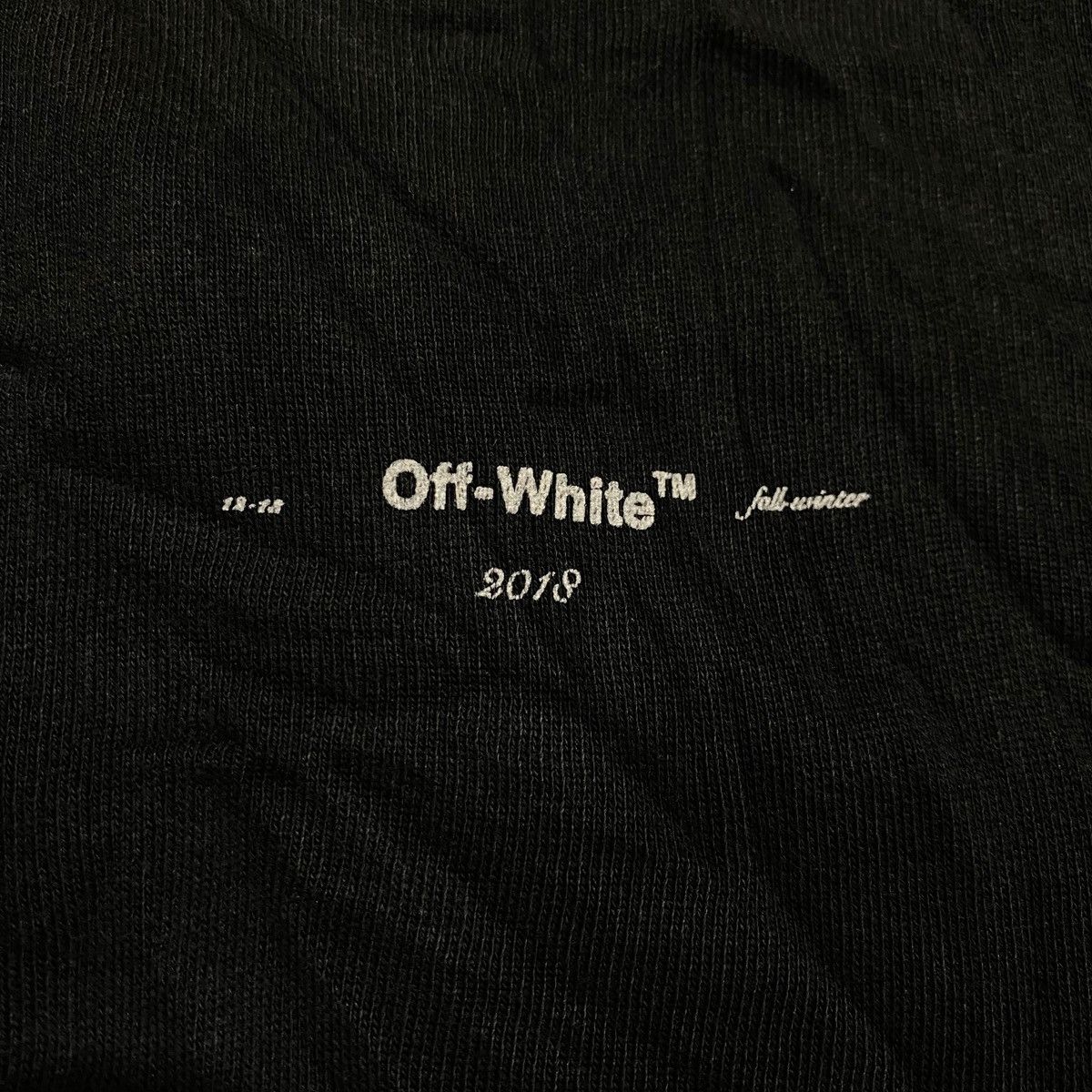 Off-White FW2018 OFF WHITE BY VIRGIL ABLOH 3D LINE CREWNECK Size US L / EU 52-54 / 3 - 10 Thumbnail