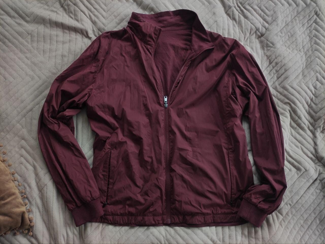 Zegna two-way windbreaker for men