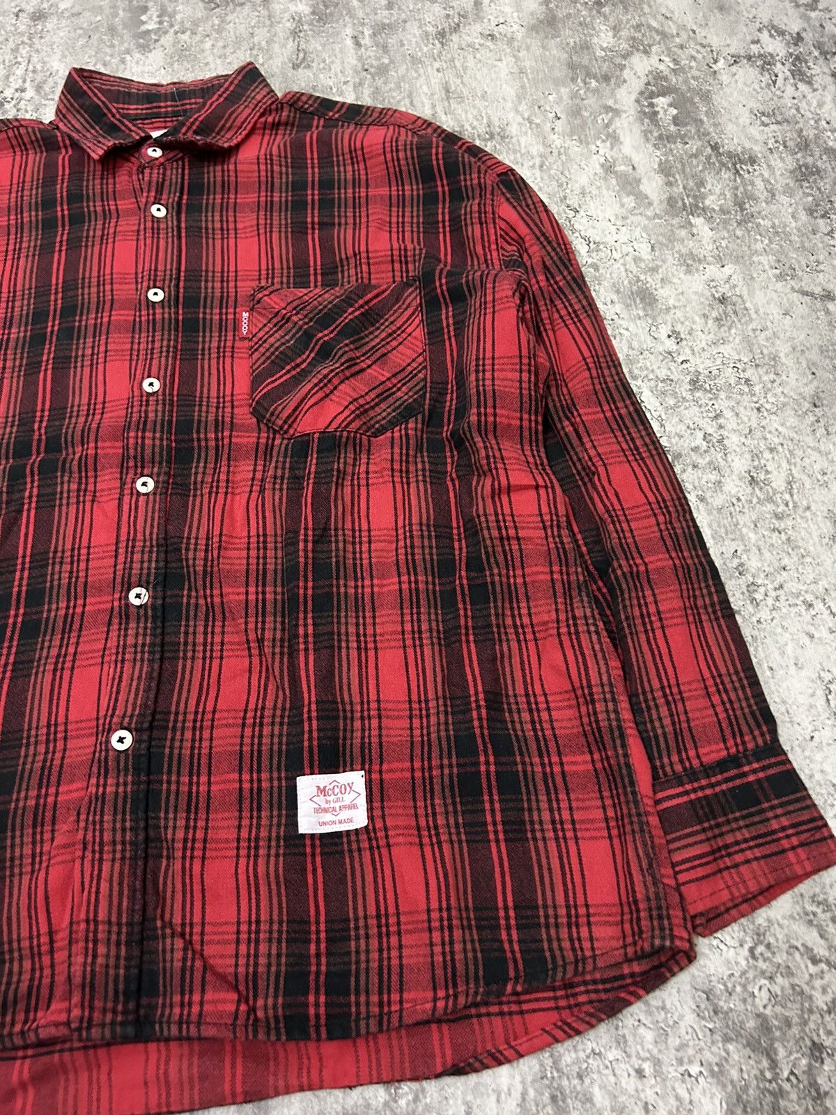 Japanese Brand Mccoy By Gill Union Made Shirt Size US XL / EU 56 / 4 - 3 Thumbnail