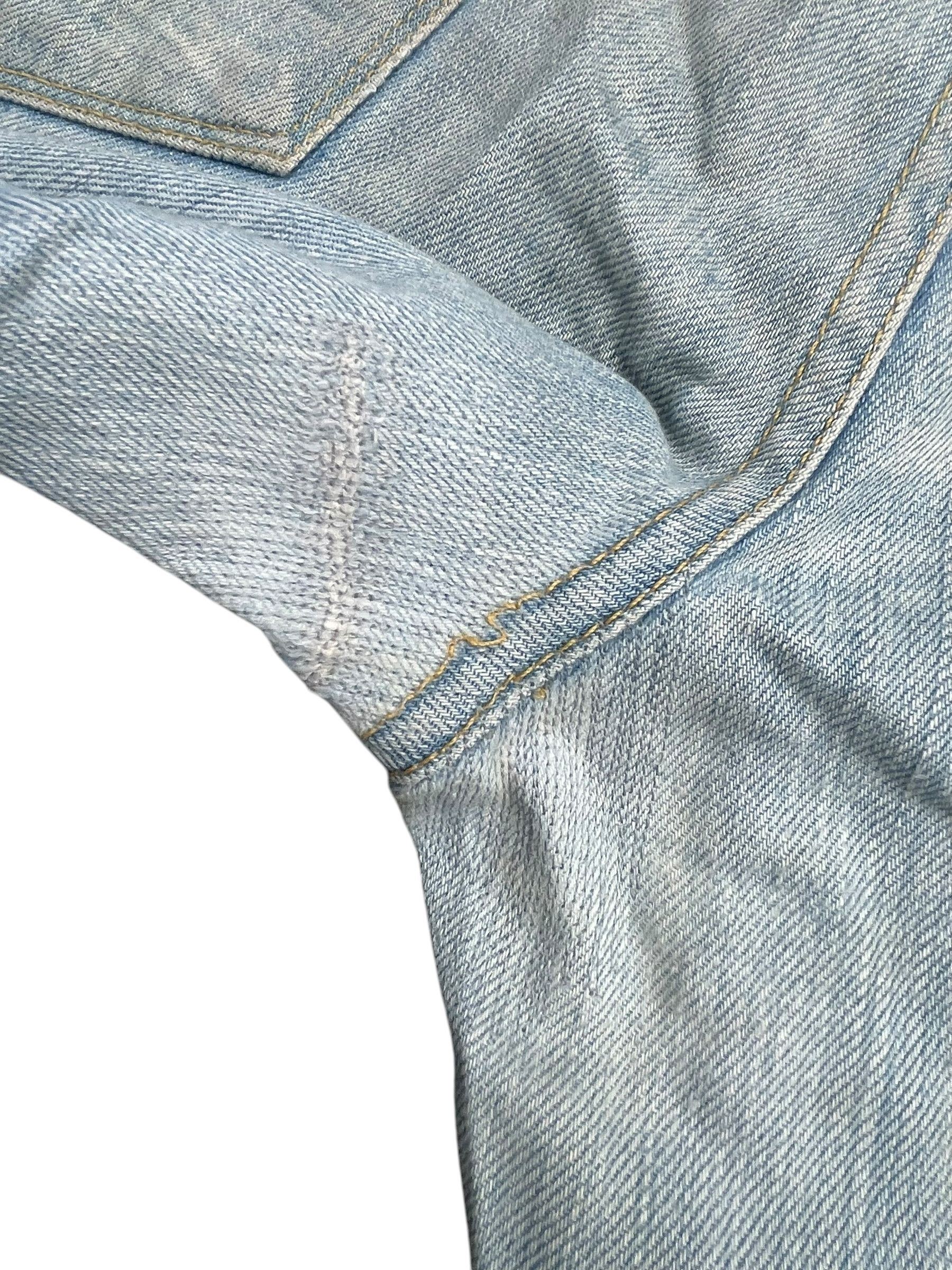 Designer Vintage People For Peace Distresed Denim Size US 40 / EU 56 - 17 Thumbnail