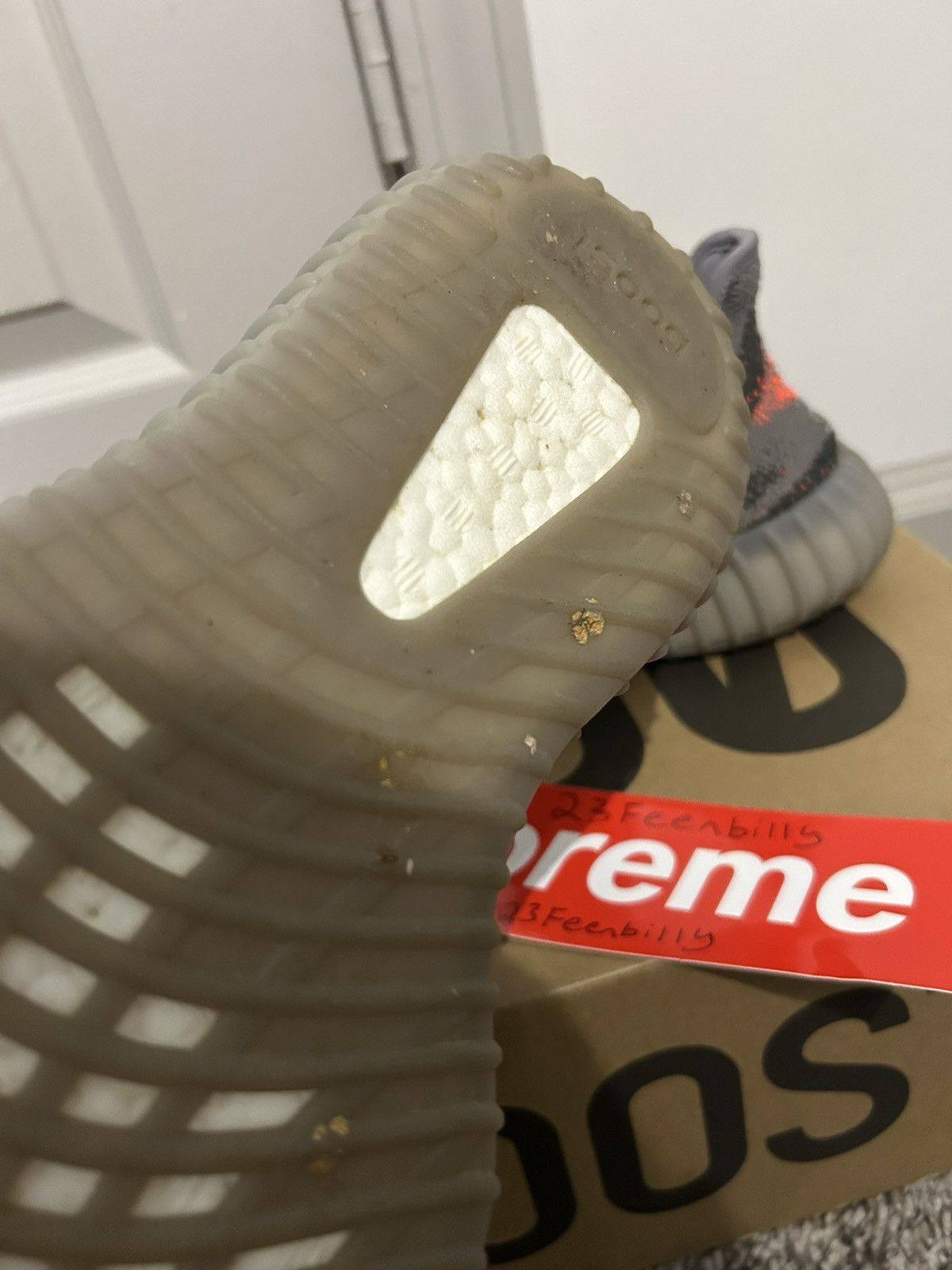 Adidas Men’s Size 8.5 Adidas Yeezy Boost 350 V2 2016 Used Beluga Size US 8.5 / EU 41-42 - 5 Thumbnail