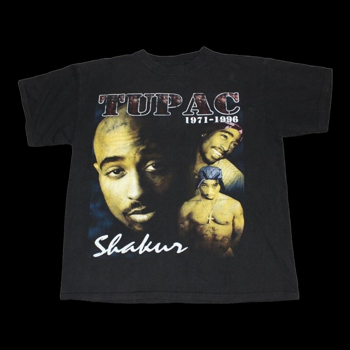 Rap Tees × Vintage Vintage Tupac rap tee Size US L / EU 52-54 / 3 - 1 Thumbnail