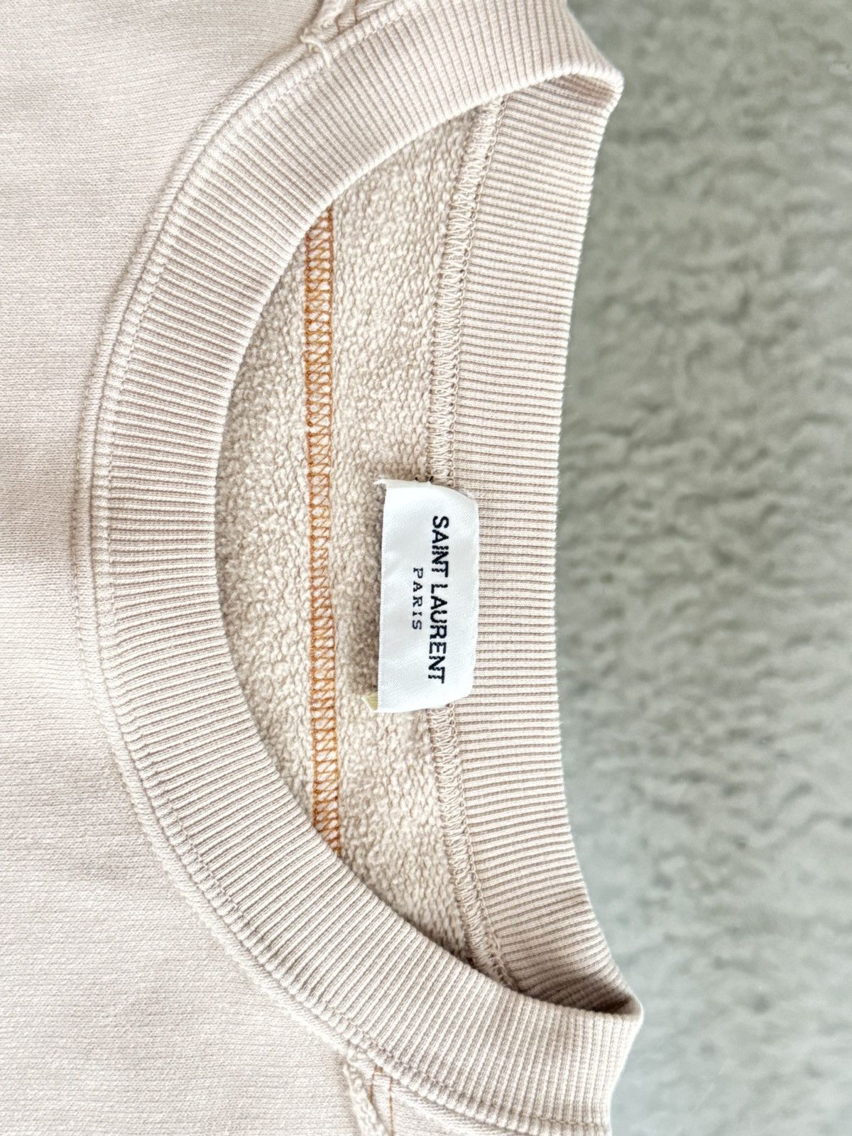 Saint Laurent Paris YSL Sleeveless Sweatshirt Size US M / EU 48-50 / 2 - 3 Thumbnail
