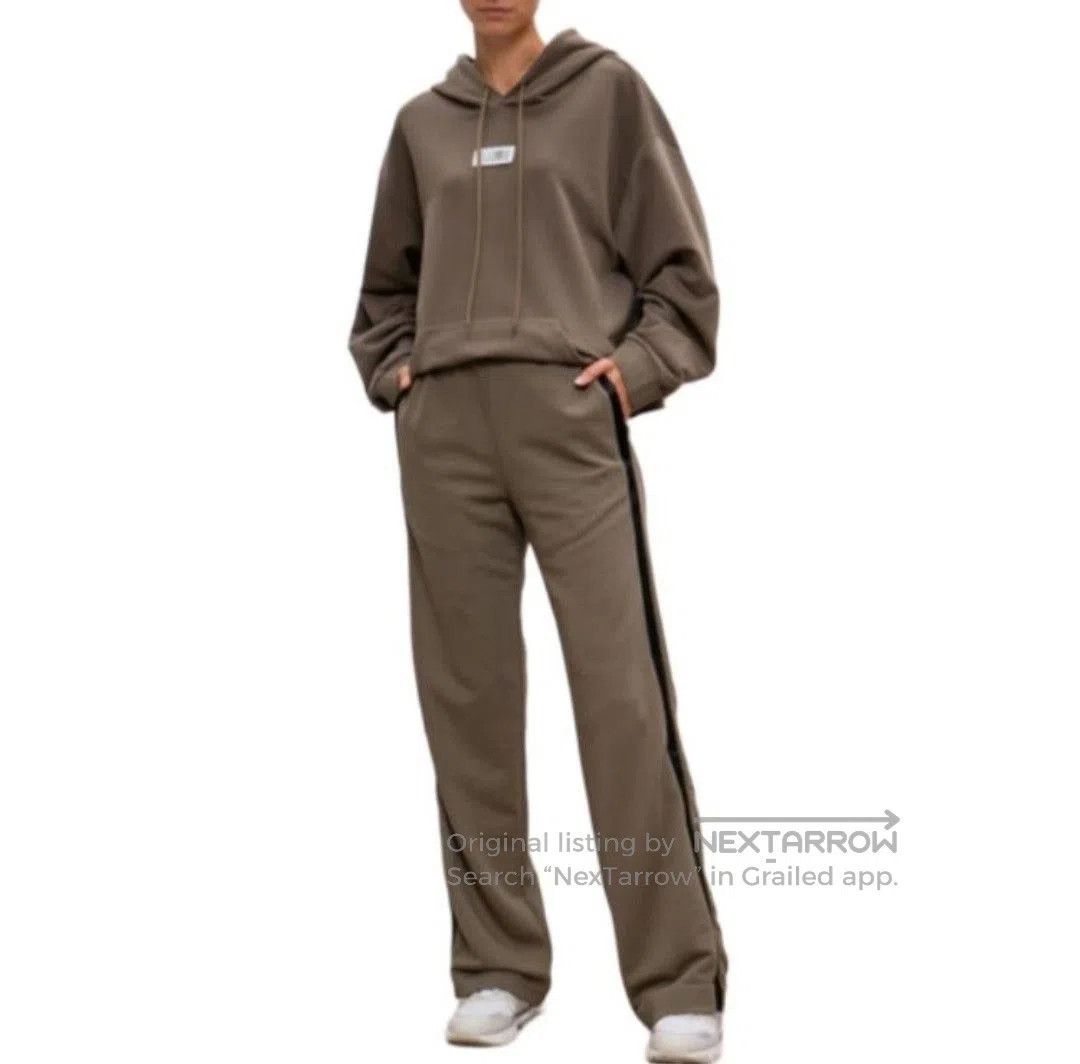 MM6 MM6 Women's Side Satin Strap Pants. Size 37" - 9 Thumbnail