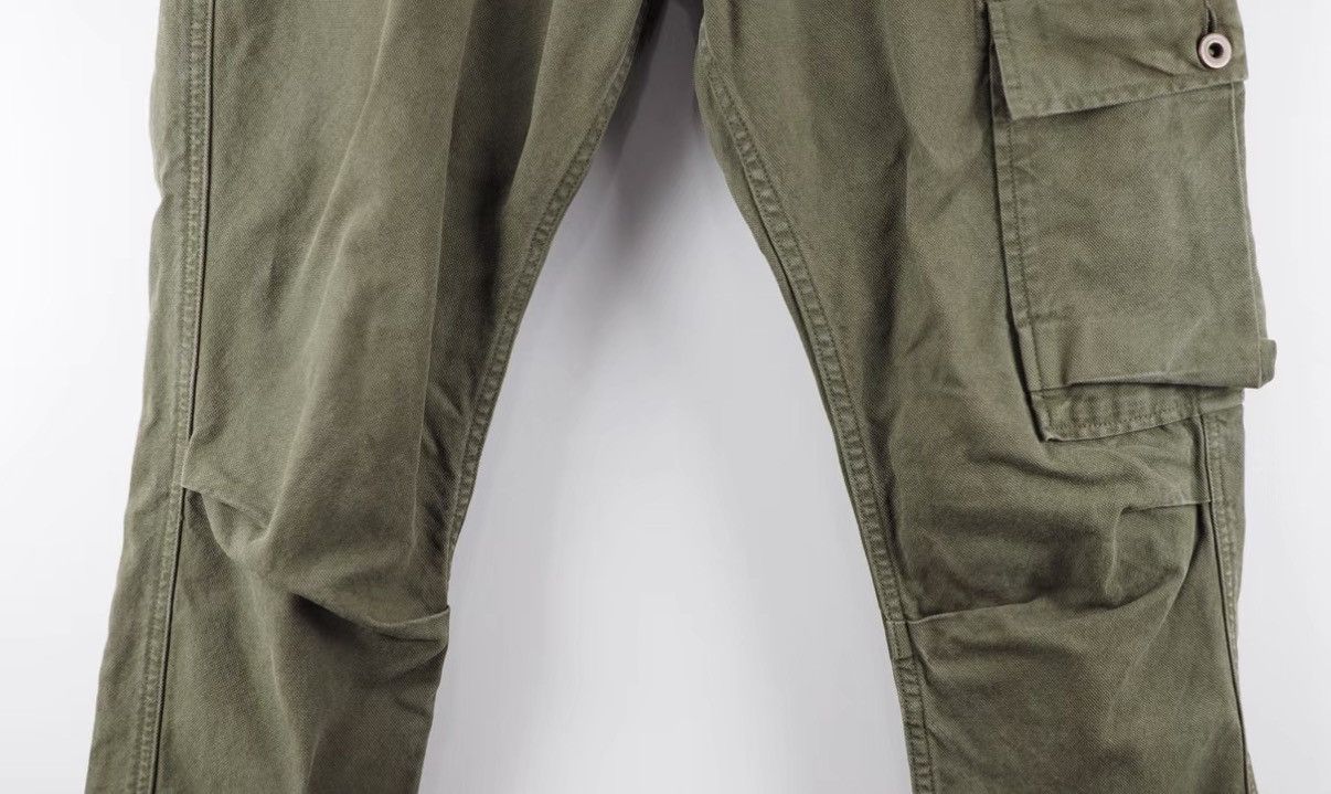 Kapital Kapital Olive Green Strap Cargo Pants J16 Size US 34 / EU 50 - 3 Thumbnail