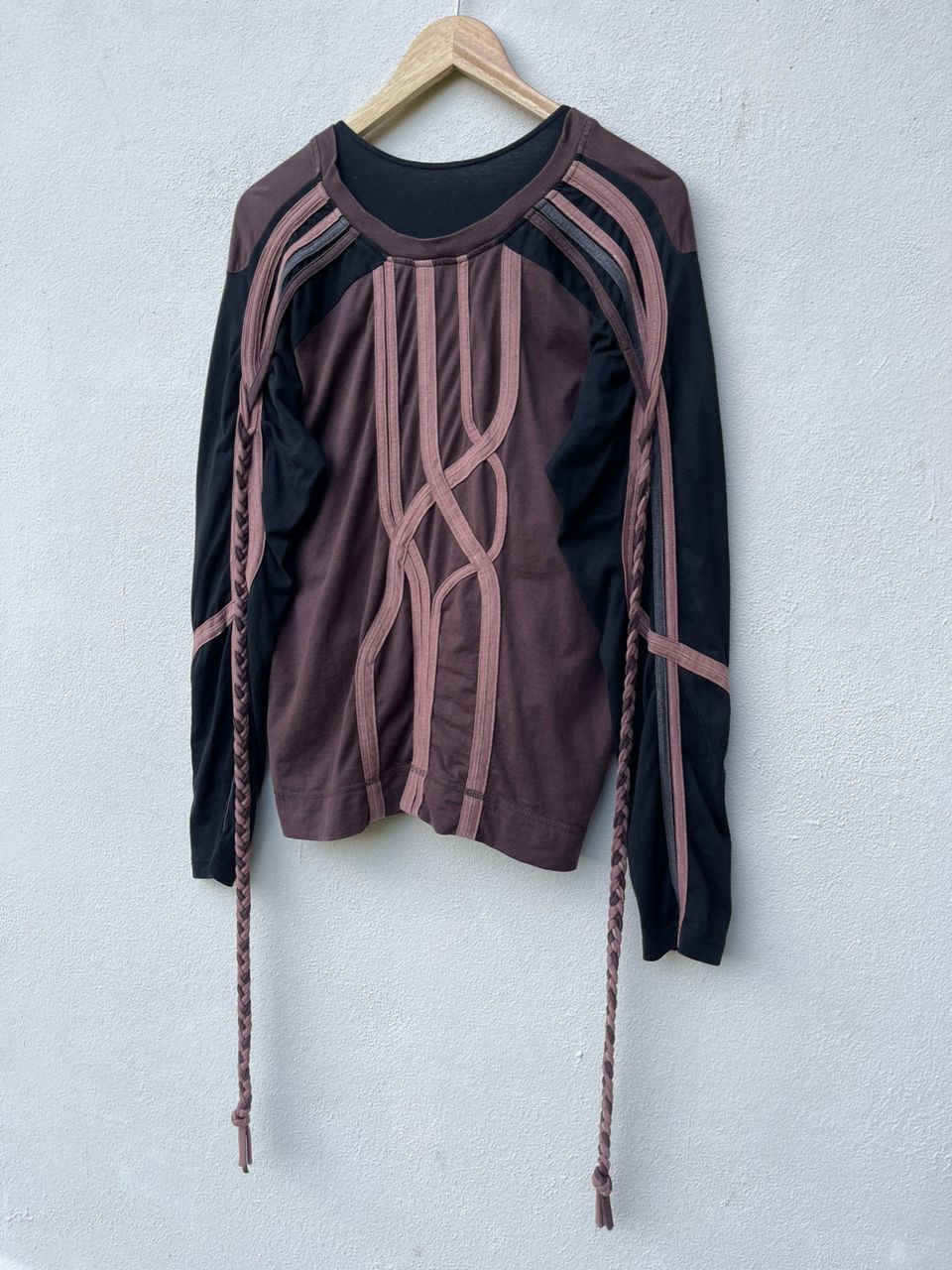 Japanese Brand Marithe Francois Girbaud Design Longsleeve Tee Size M / US 6-8 / IT 42-44 - 13 Thumbnail