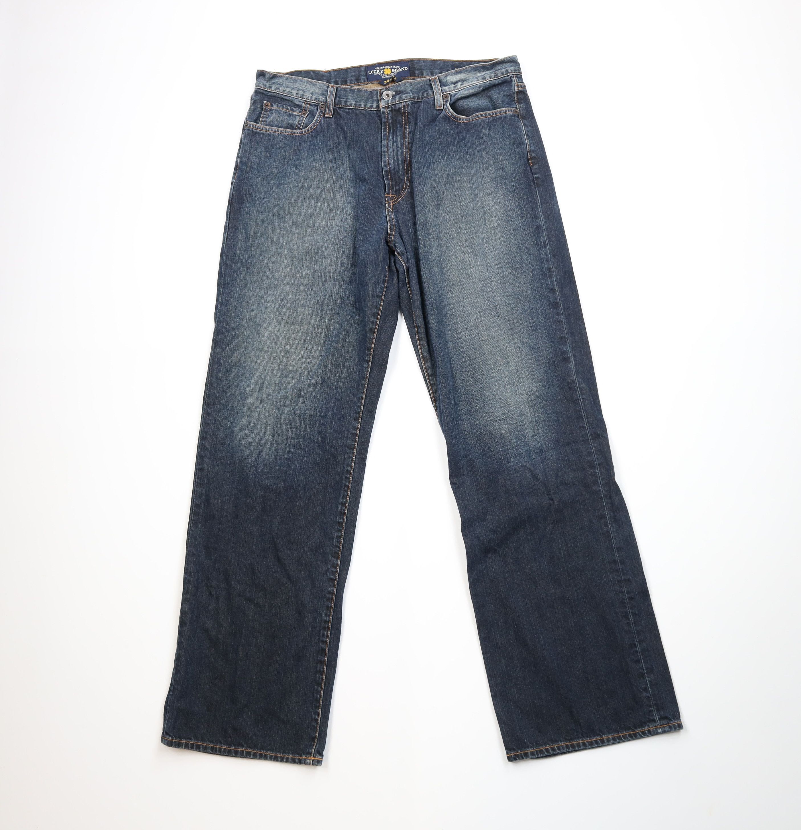 Lucky Brand Vintage Y2K Lucky Brand Jeans Straight Wide Leg Jeans Size US 36 / EU 52 - 1 Thumbnail