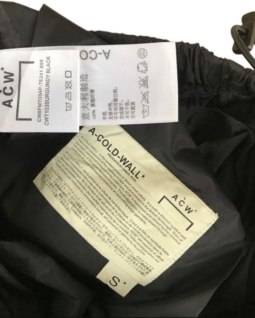 A-COLD-WALL* A Cold Wall limited multi logo zip trackpants Size US 30 / EU 46 - 5 Thumbnail