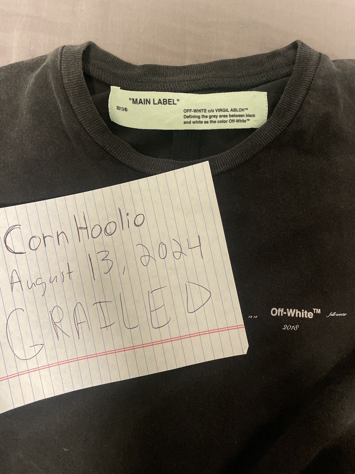 Off-White × Virgil Abloh Off-White Diag Print Tee Size US M / EU 48-50 / 2 - 5 Thumbnail