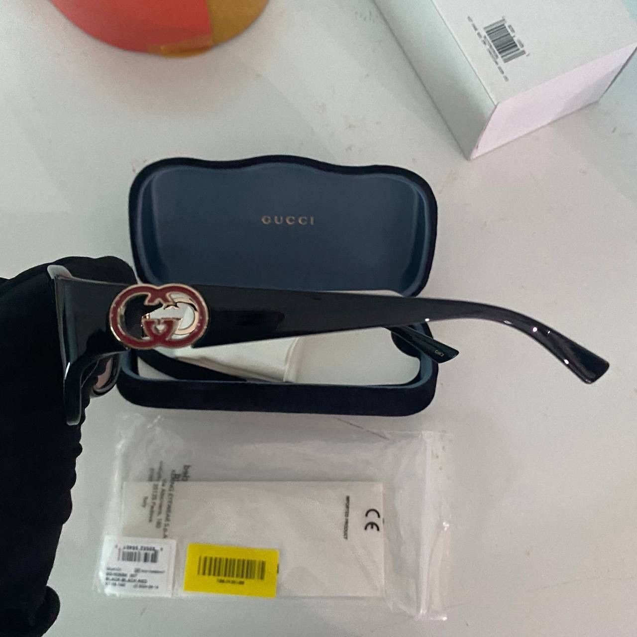 Gucci GUCCI GG1826SK 007 SUNGLASSES Size ONE SIZE - 5 Thumbnail
