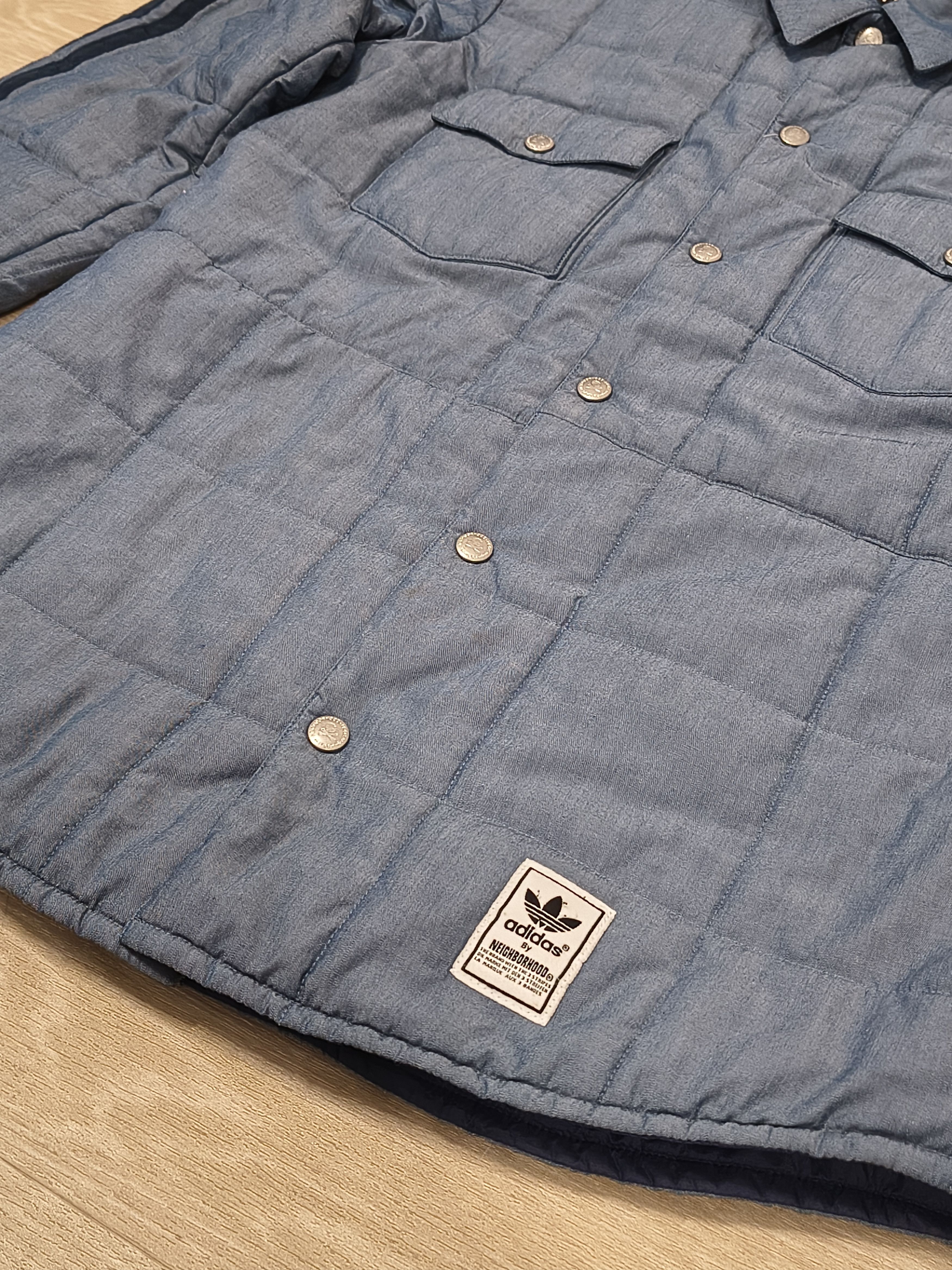 Adidas × Neighborhood Adidas x Neighborhood limited Quilted Denim Rare Jacket XS-S Size US XS / EU 42 / 0 - 3 Thumbnail