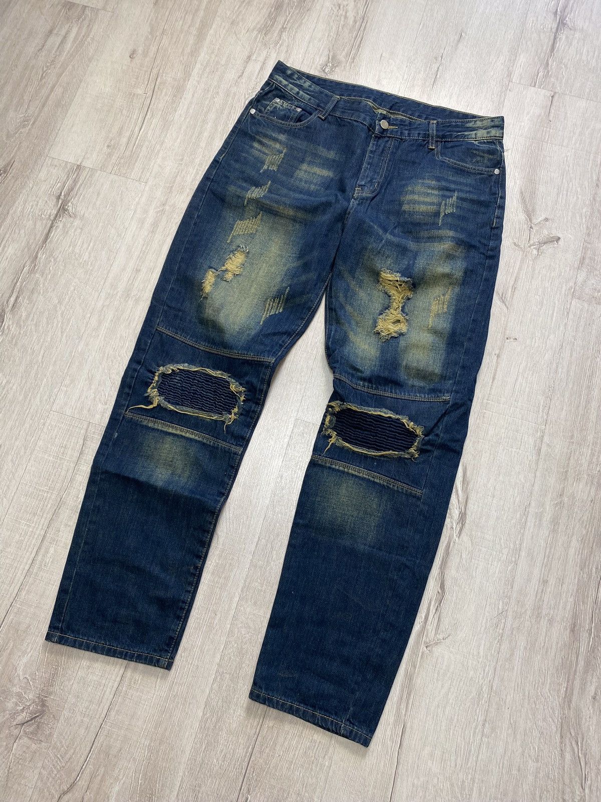 Japanese Brand Avant Garde Japanese Denim Y2K jeans Size US 32 / EU 48 - 2 Thumbnail
