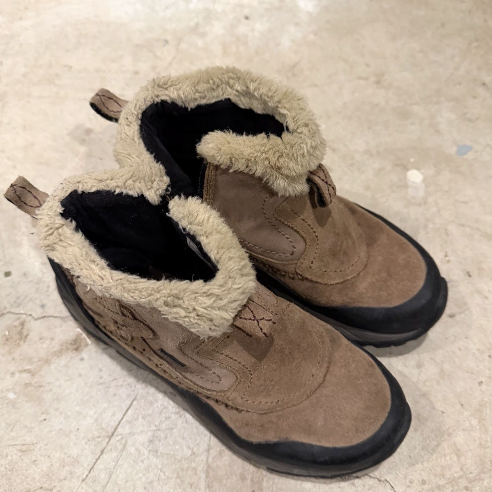Merrell Merrell Sleet 6 Hiking Boots Waterproof Bracken Womens 7 Boots Waterproof Winter Snow Fur Trim Ankle Suede Faux Fur Lining Women/Womens 7 Size US 7 / IT 37 - 2 Thumbnail