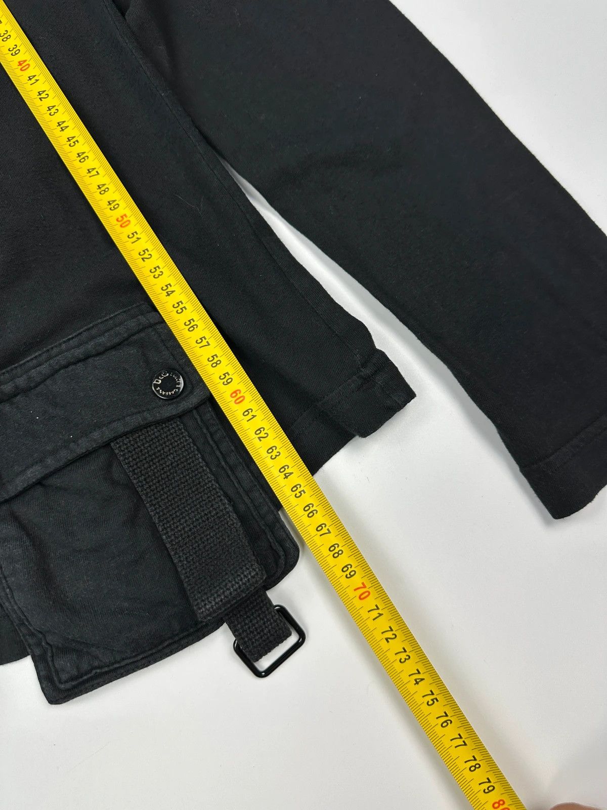 Dolce & Gabbana Dolce & Gabbana SS04 Cargo Pocket Military Army Black Tee Size US L / EU 52-54 / 3 - 8 Thumbnail